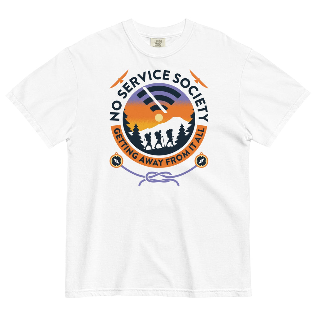 No Service Society Men's Relaxed Fit - Adult & Kids T-Shirts, Sweatshirts & Hoodies apparel design preview 1