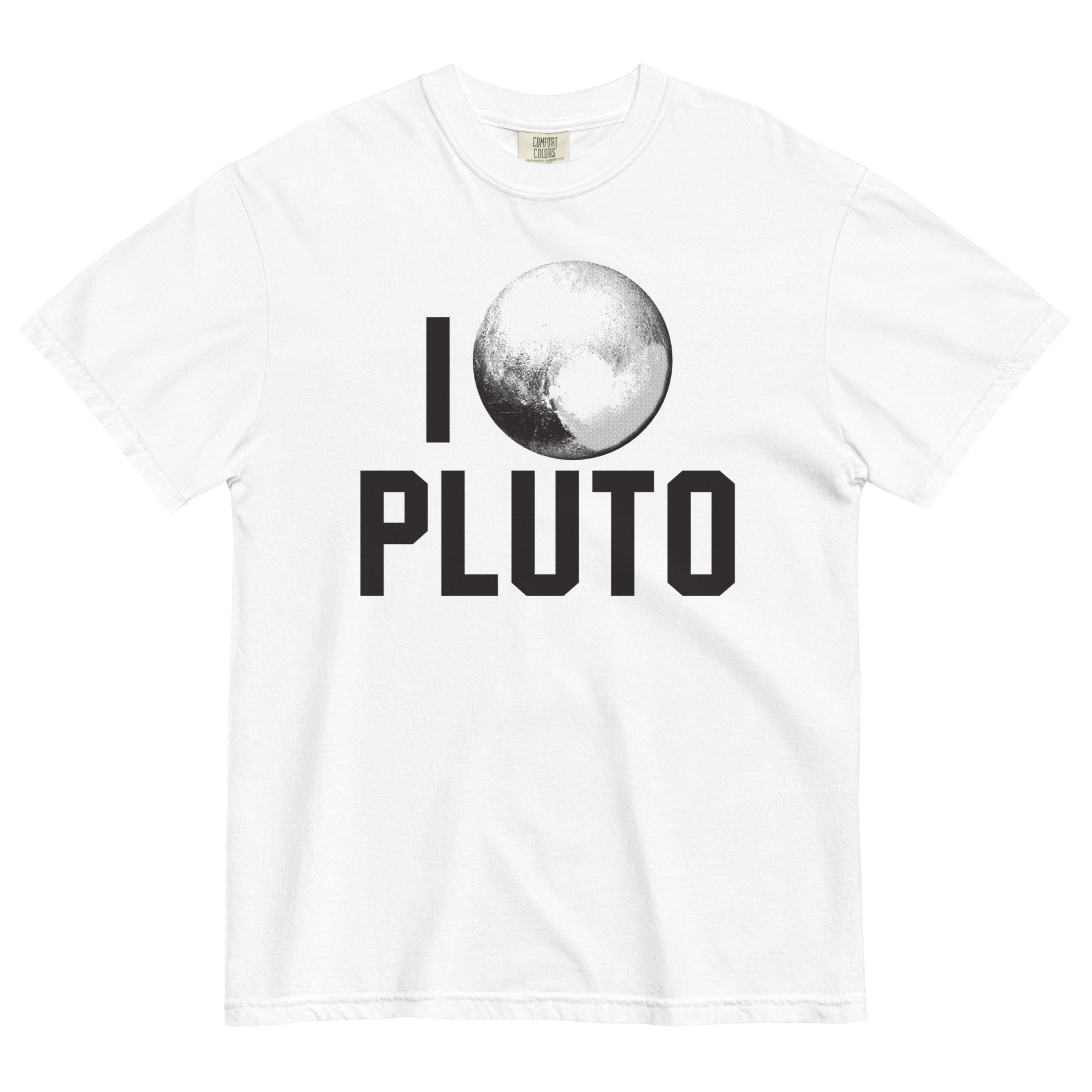 I Heart Pluto Men's Relaxed Fit - Adult & Kids T-Shirts, Sweatshirts & Hoodies apparel design preview 1