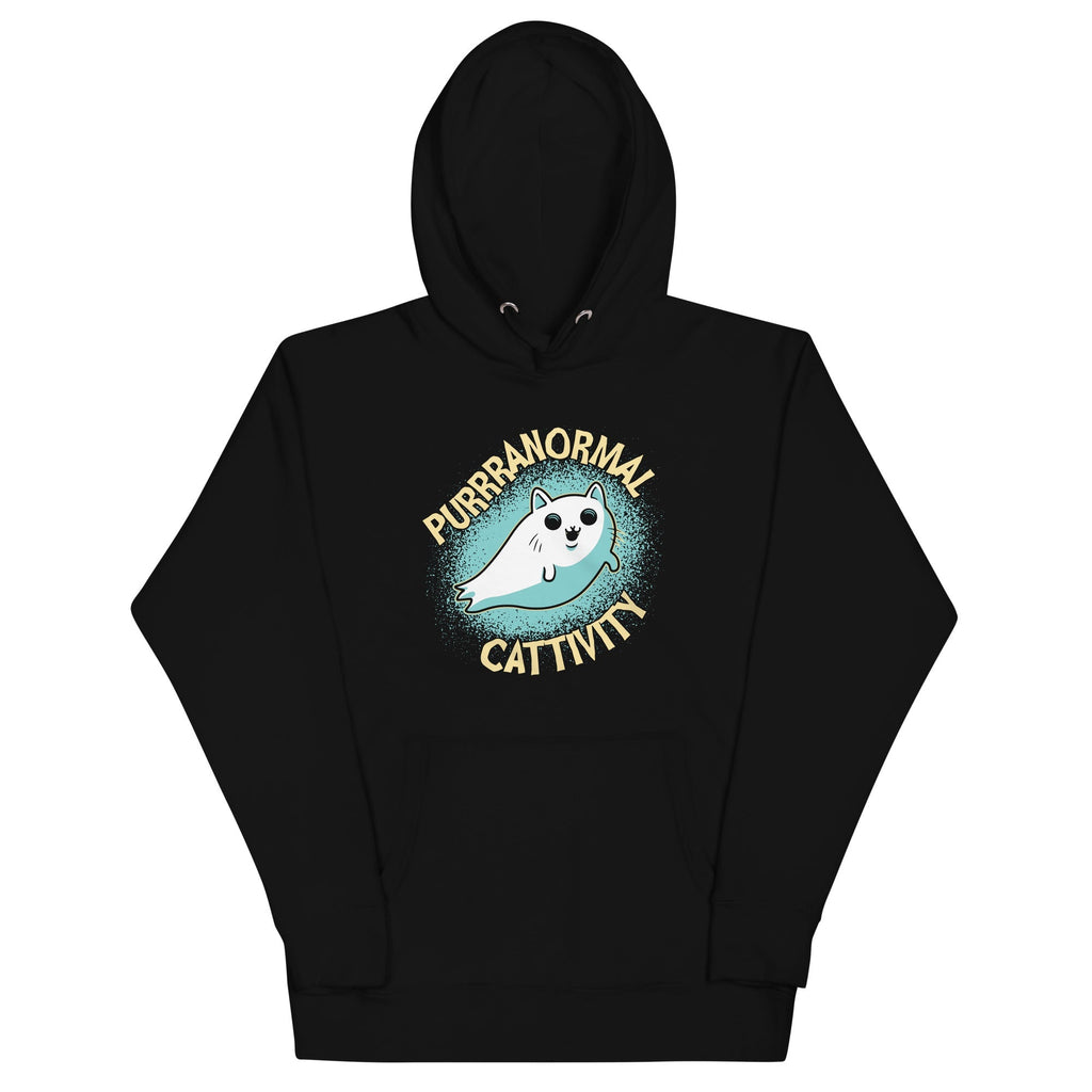 Purrranormal Cattivity - Adult & Kids T-Shirts, Sweatshirts & Hoodies apparel design preview 1