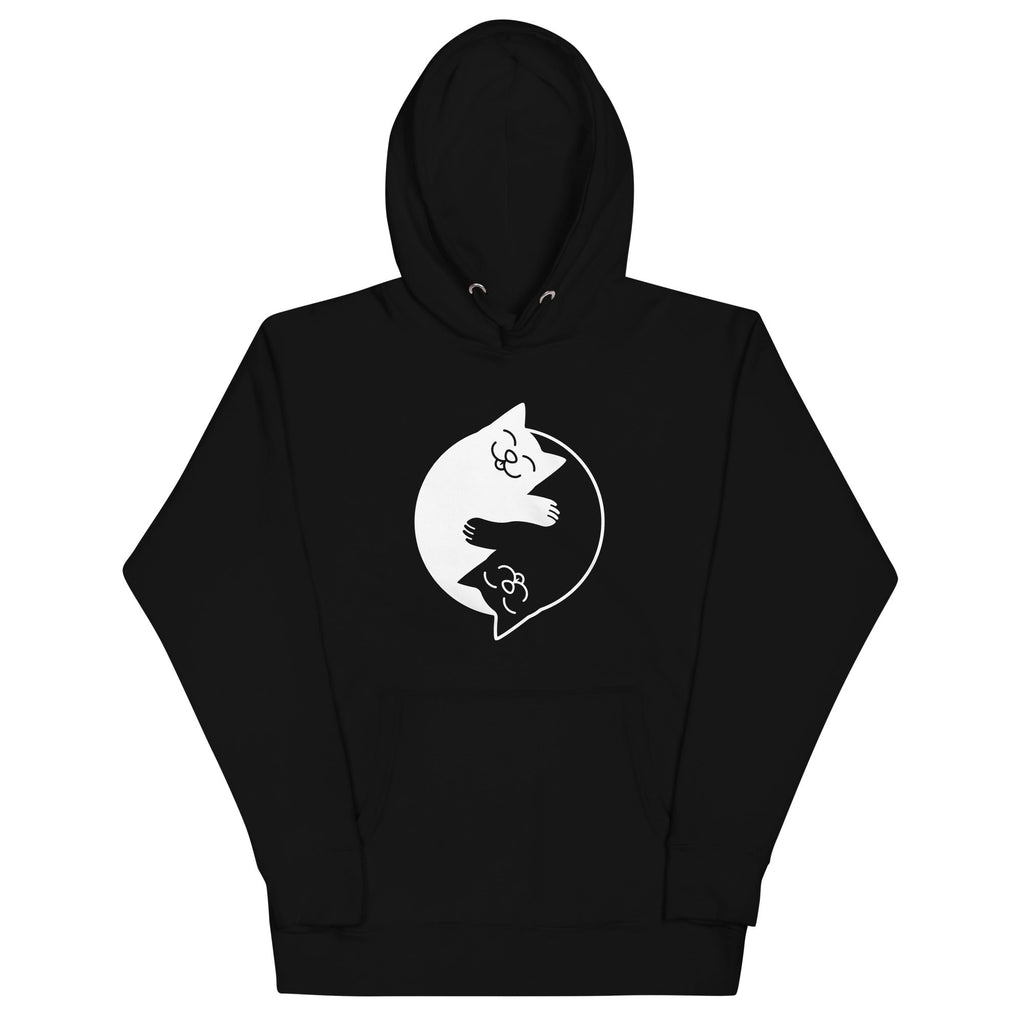 Yin Yang Cats - Adult & Kids T-Shirts, Sweatshirts & Hoodies apparel design preview 1
