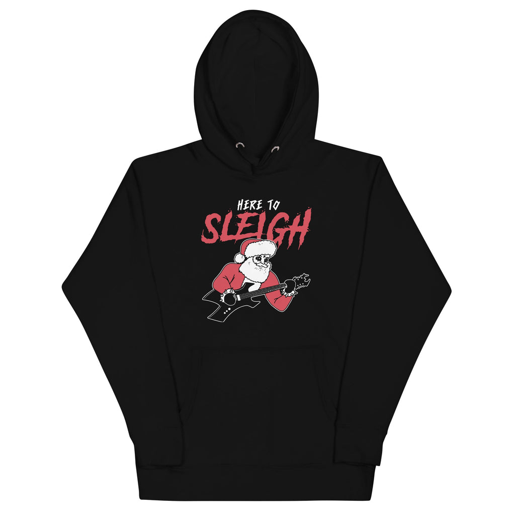 Here to Sleigh - Adult & Kids T-Shirts, Sweatshirts & Hoodies apparel design preview 1