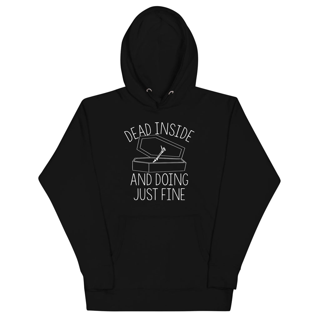 Dead Inside And Doing Fine - Adult & Kids T-Shirts, Sweatshirts & Hoodies apparel design preview 1