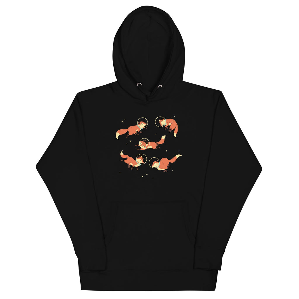 Foxes In Space - Adult & Kids T-Shirts, Sweatshirts & Hoodies apparel design preview 1