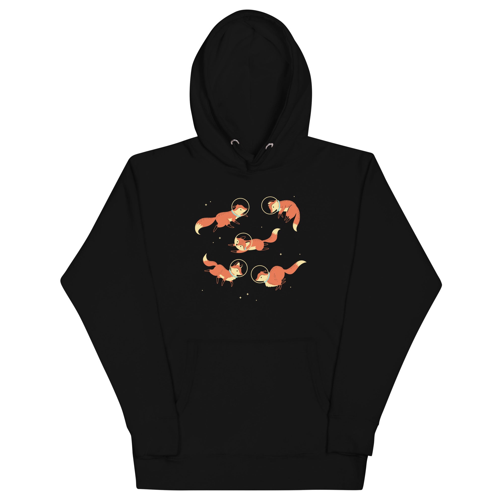 Foxes In Space - Adult & Kids T-Shirts, Sweatshirts & Hoodies apparel design preview 1