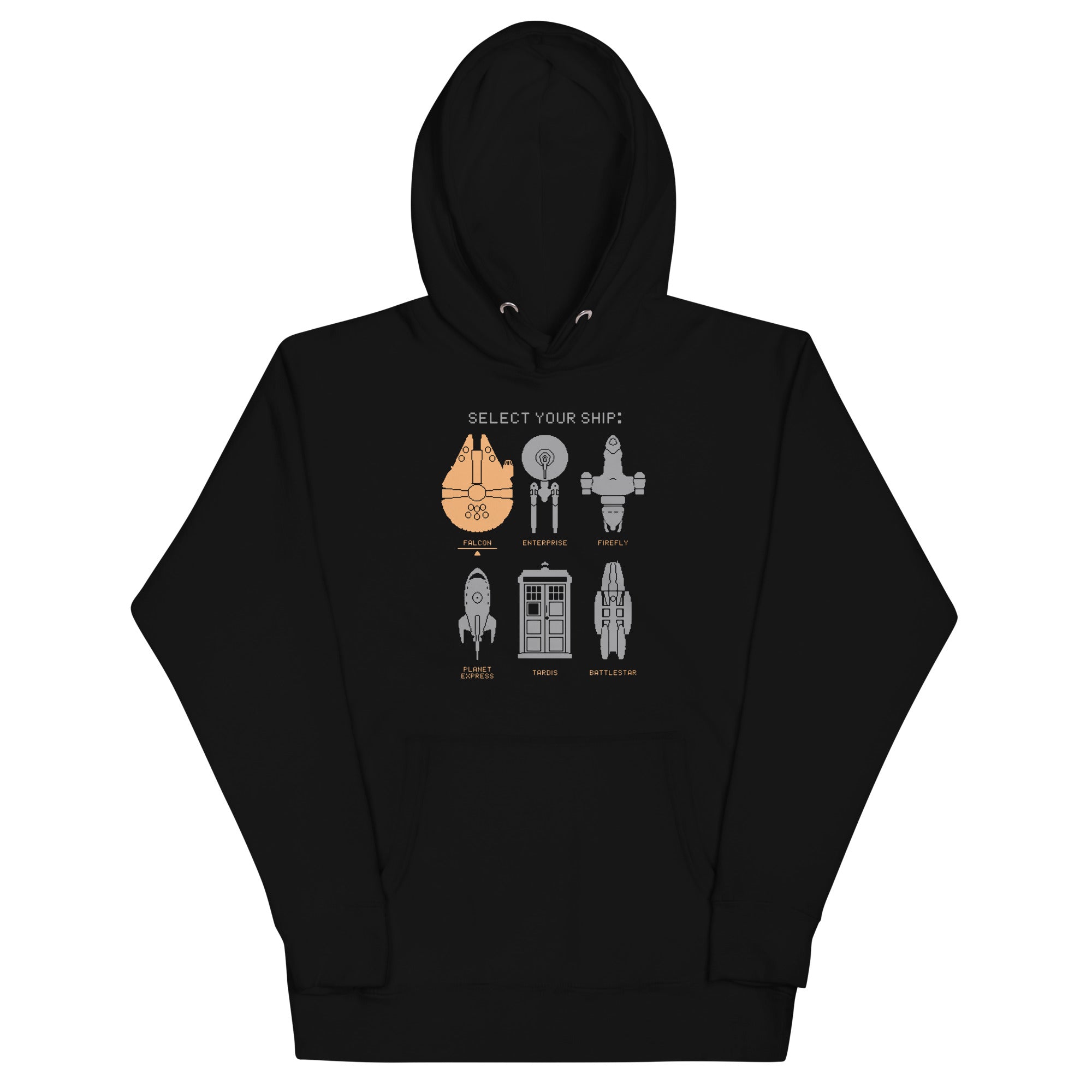 Select Your Ship - Adult & Kids T-Shirts, Sweatshirts & Hoodies apparel design preview 1