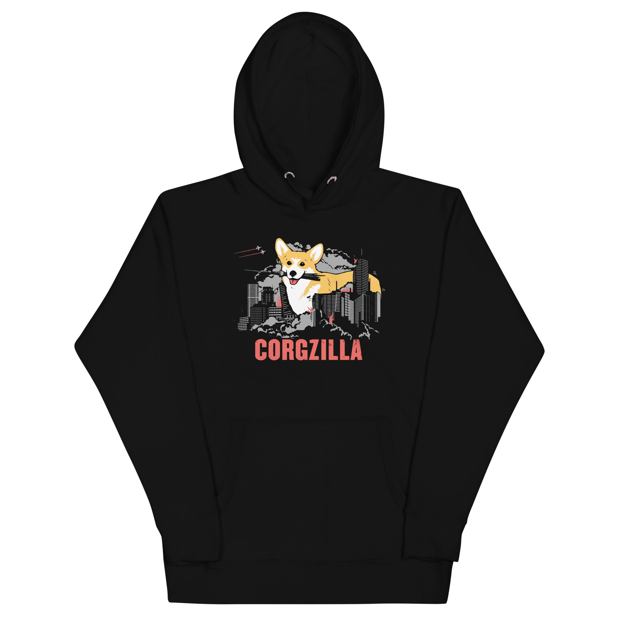Corgzilla - Adult & Kids T-Shirts, Sweatshirts & Hoodies apparel design preview 1