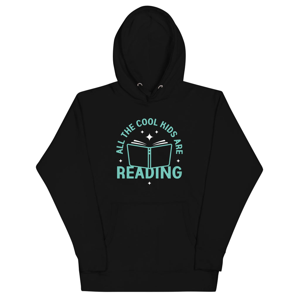 All The Cool Kids Are Reading - Adult & Kids T-Shirts, Sweatshirts & Hoodies apparel design preview 1