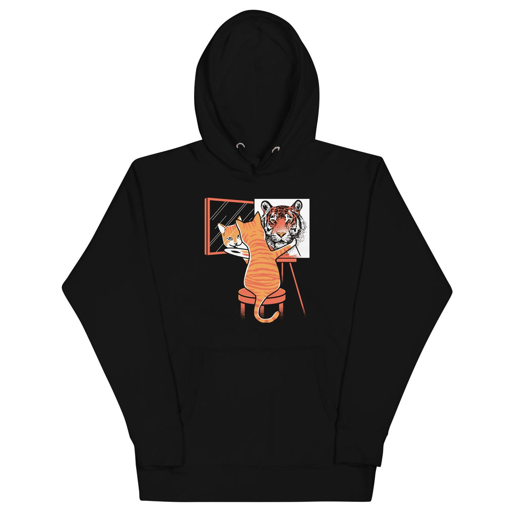 Cat Self Portrait - Adult & Kids T-Shirts, Sweatshirts & Hoodies apparel design preview 1