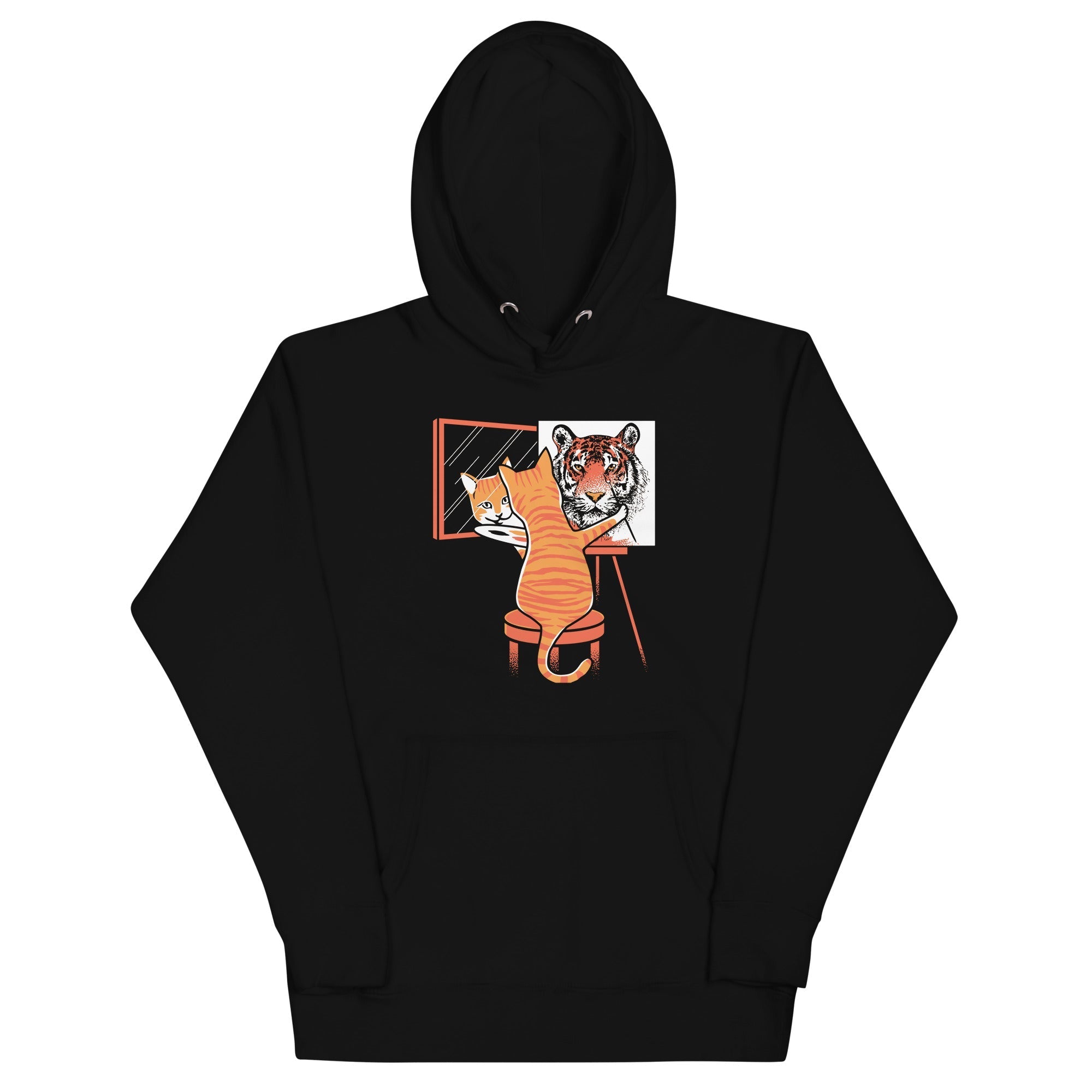 Cat Self Portrait - Adult & Kids T-Shirts, Sweatshirts & Hoodies apparel design preview 1
