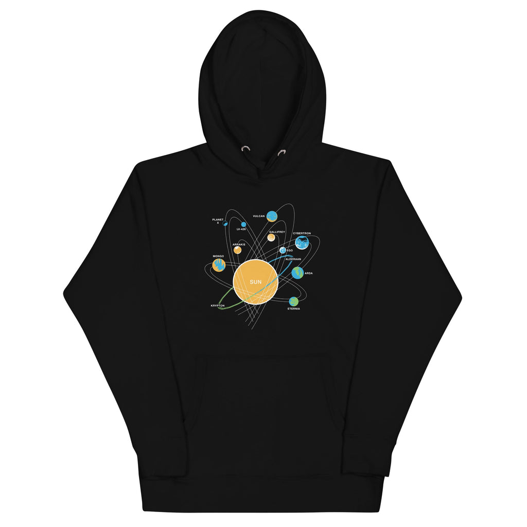 Solar System - Adult & Kids T-Shirts, Sweatshirts & Hoodies apparel design preview 1