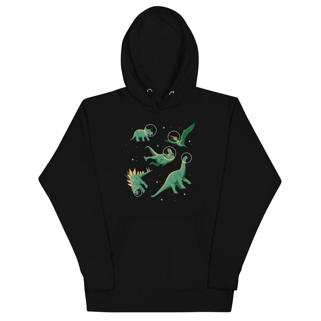 Dinos In Space - Adult & Kids T-Shirts, Sweatshirts & Hoodies apparel design preview 1