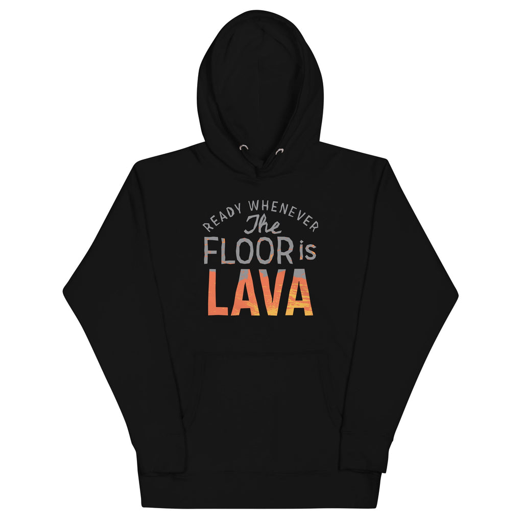 The Floor Is Lava - Adult & Kids T-Shirts, Sweatshirts & Hoodies apparel design preview 1