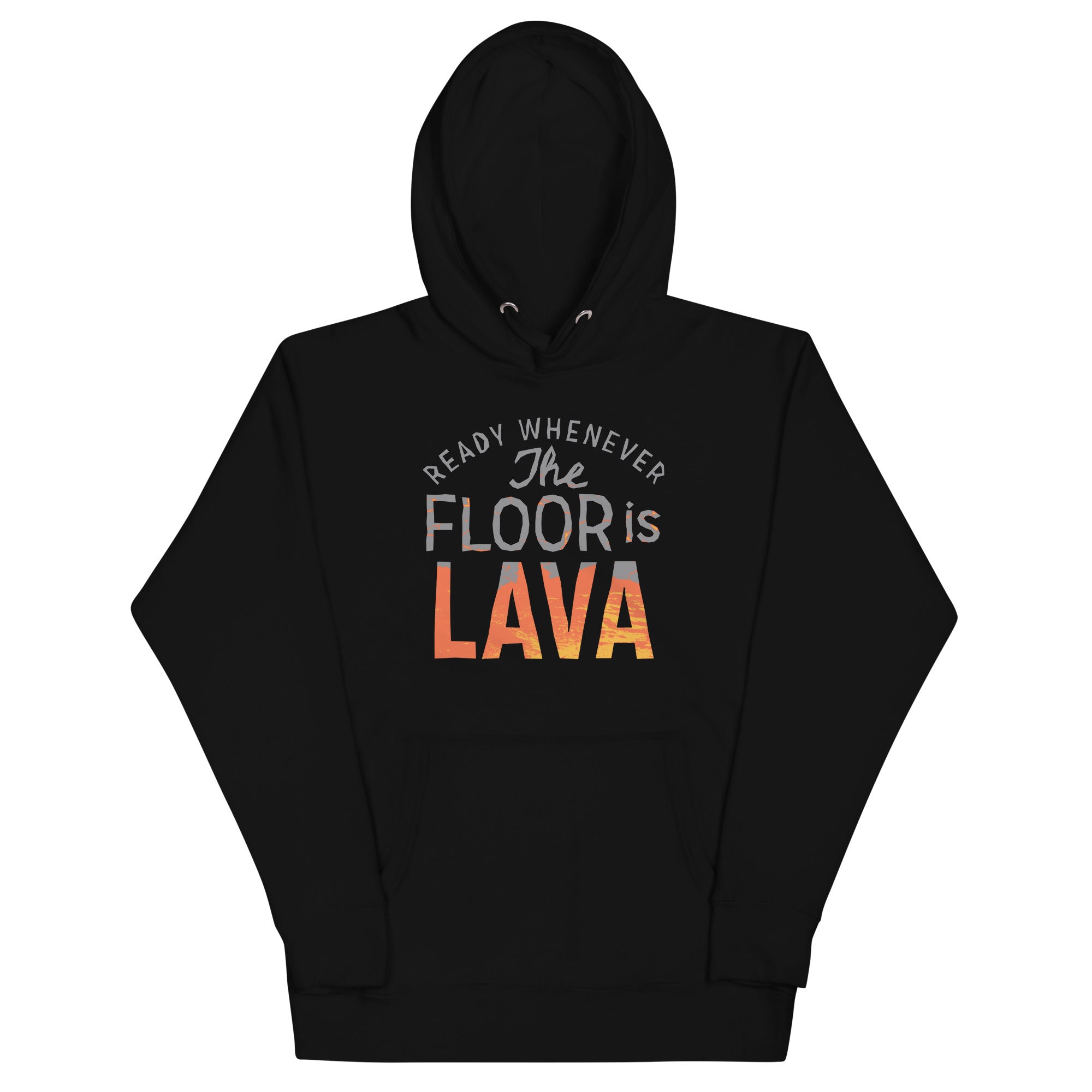 The Floor Is Lava - Adult & Kids T-Shirts, Sweatshirts & Hoodies apparel design preview 1