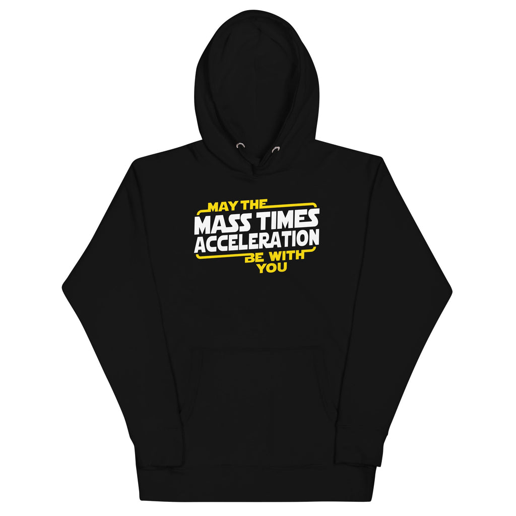 May The Mass x Acceleration - Adult & Kids T-Shirts, Sweatshirts & Hoodies apparel design preview 1