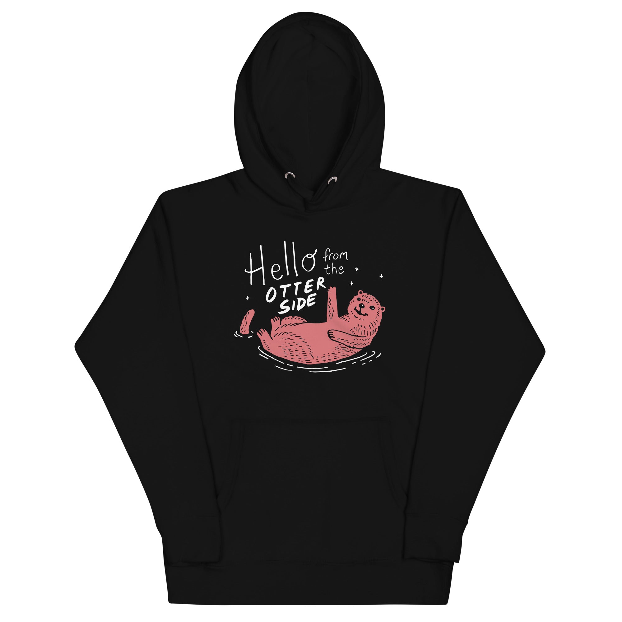 Hello From The Otter Side - Adult & Kids T-Shirts, Sweatshirts & Hoodies apparel design preview 1