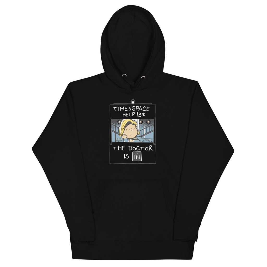 13th Doctor Is In - Adult & Kids T-Shirts, Sweatshirts & Hoodies apparel design preview 1
