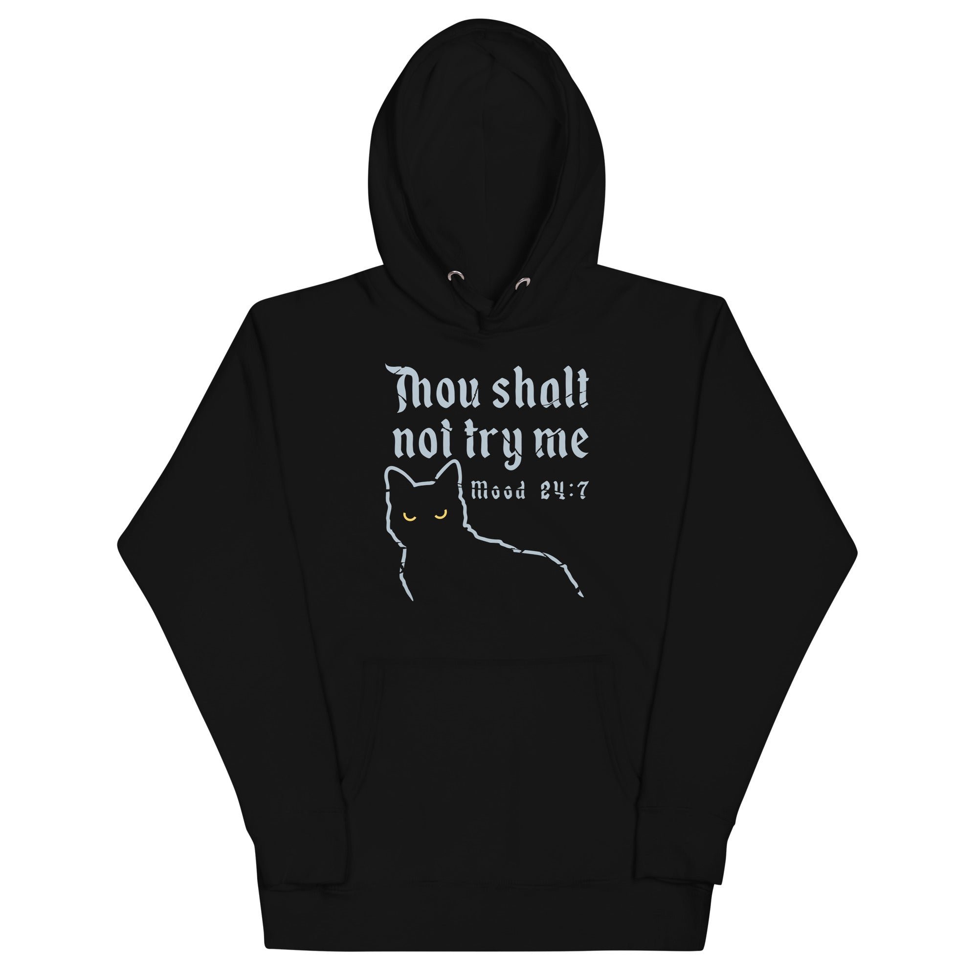 Thou Shalt Not Try Me - Adult & Kids T-Shirts, Sweatshirts & Hoodies apparel design preview 1