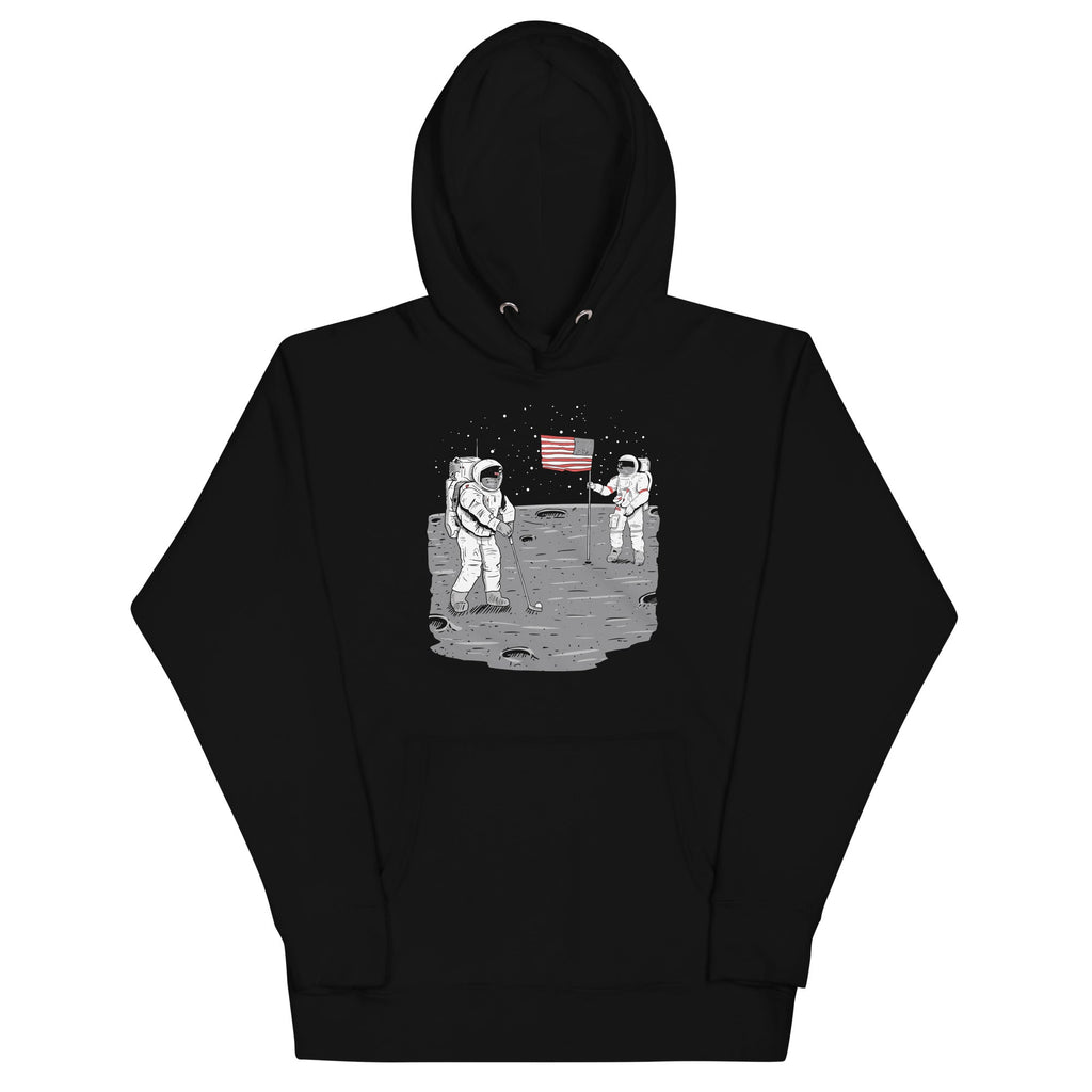 Moon Golf - Adult & Kids T-Shirts, Sweatshirts & Hoodies apparel design preview 1
