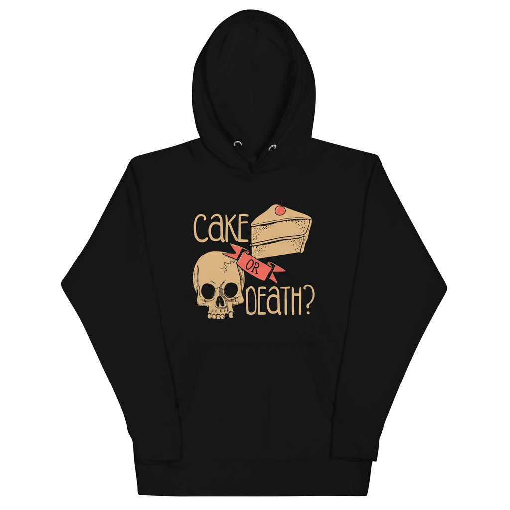 Cake Or Death? - Adult & Kids T-Shirts, Sweatshirts & Hoodies apparel design preview 1