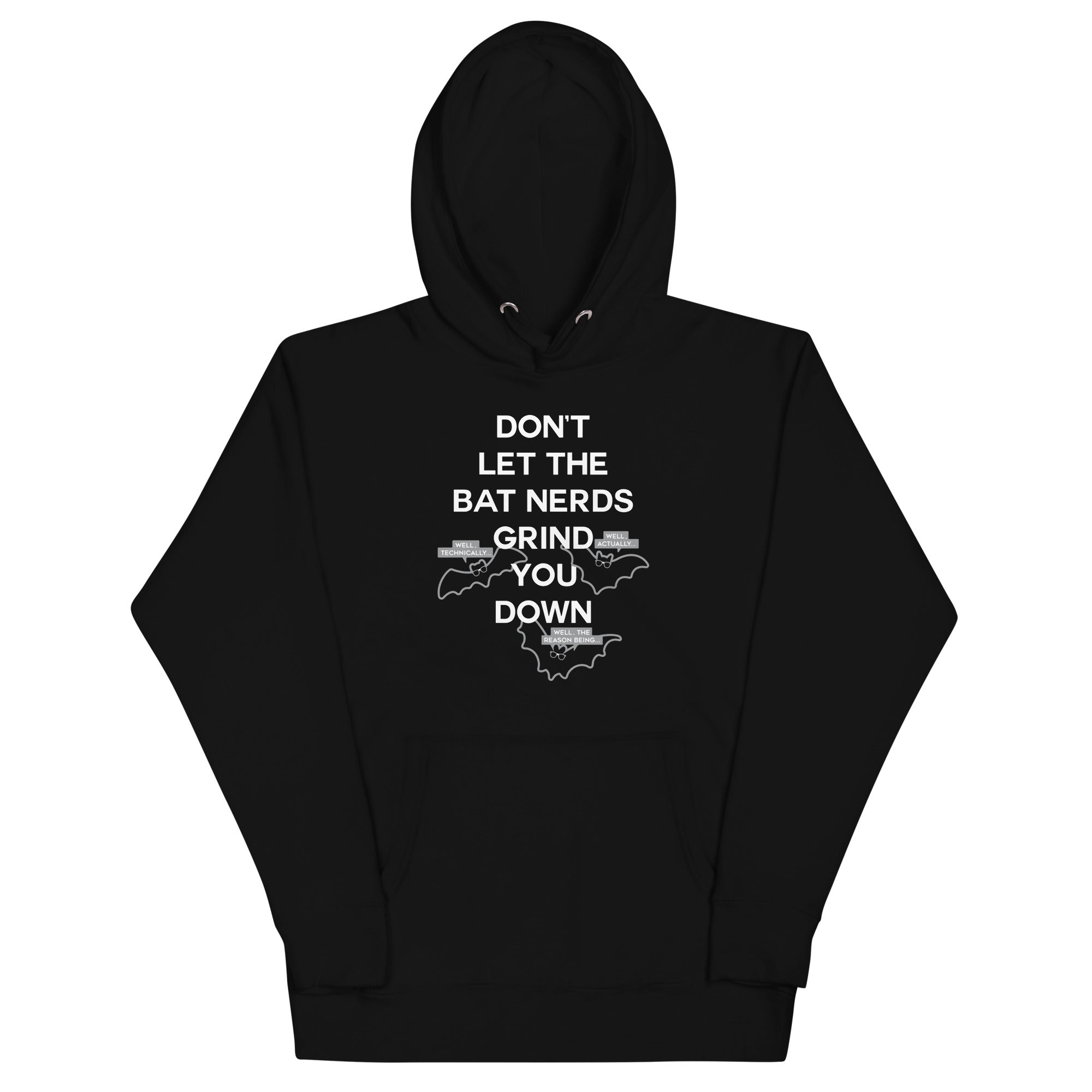 Don't Let The Bat Nerds Grind You Down - Adult & Kids T-Shirts, Sweatshirts & Hoodies apparel design preview 1