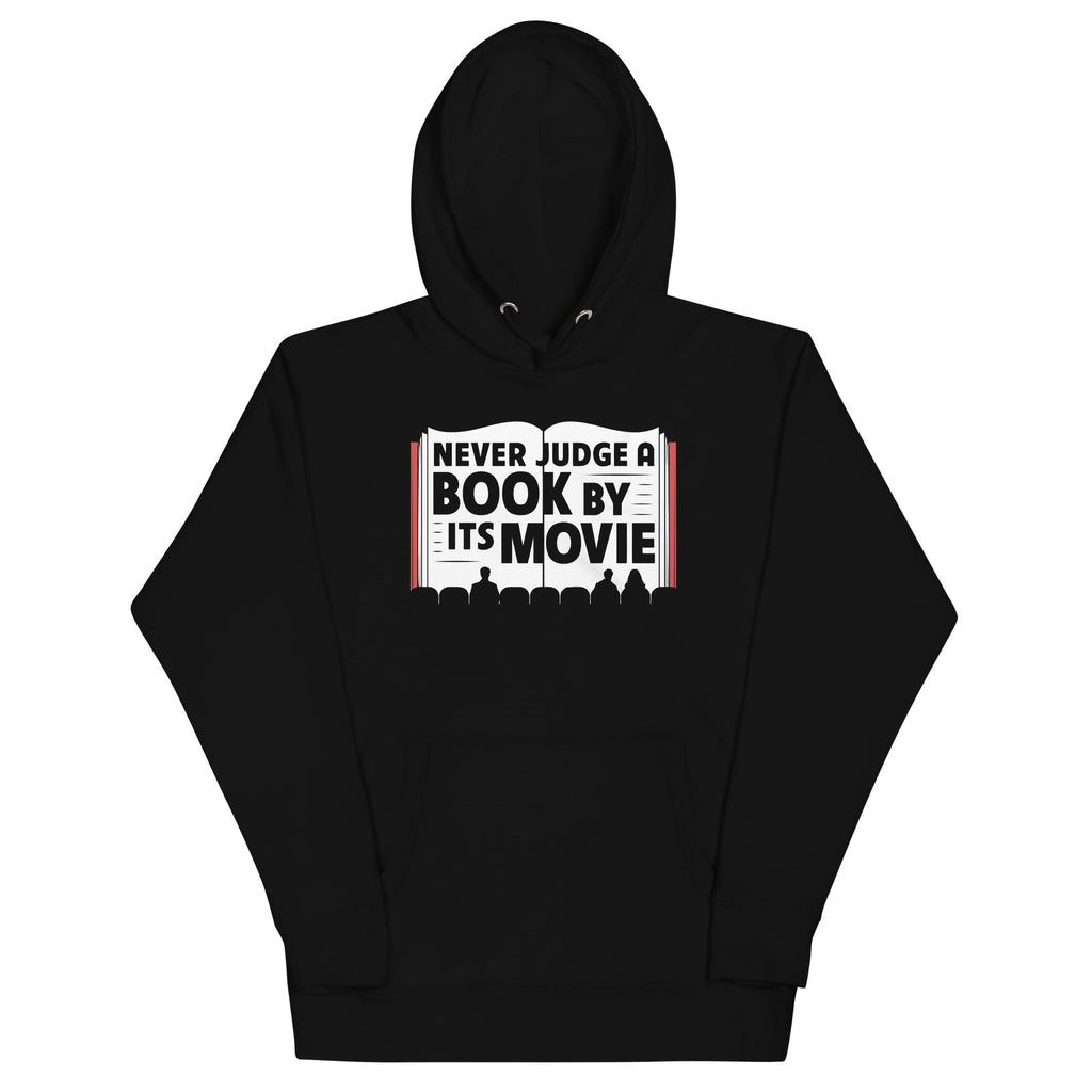 Never Judge A Book By Its Movie - Adult & Kids T-Shirts, Sweatshirts & Hoodies apparel design preview 1