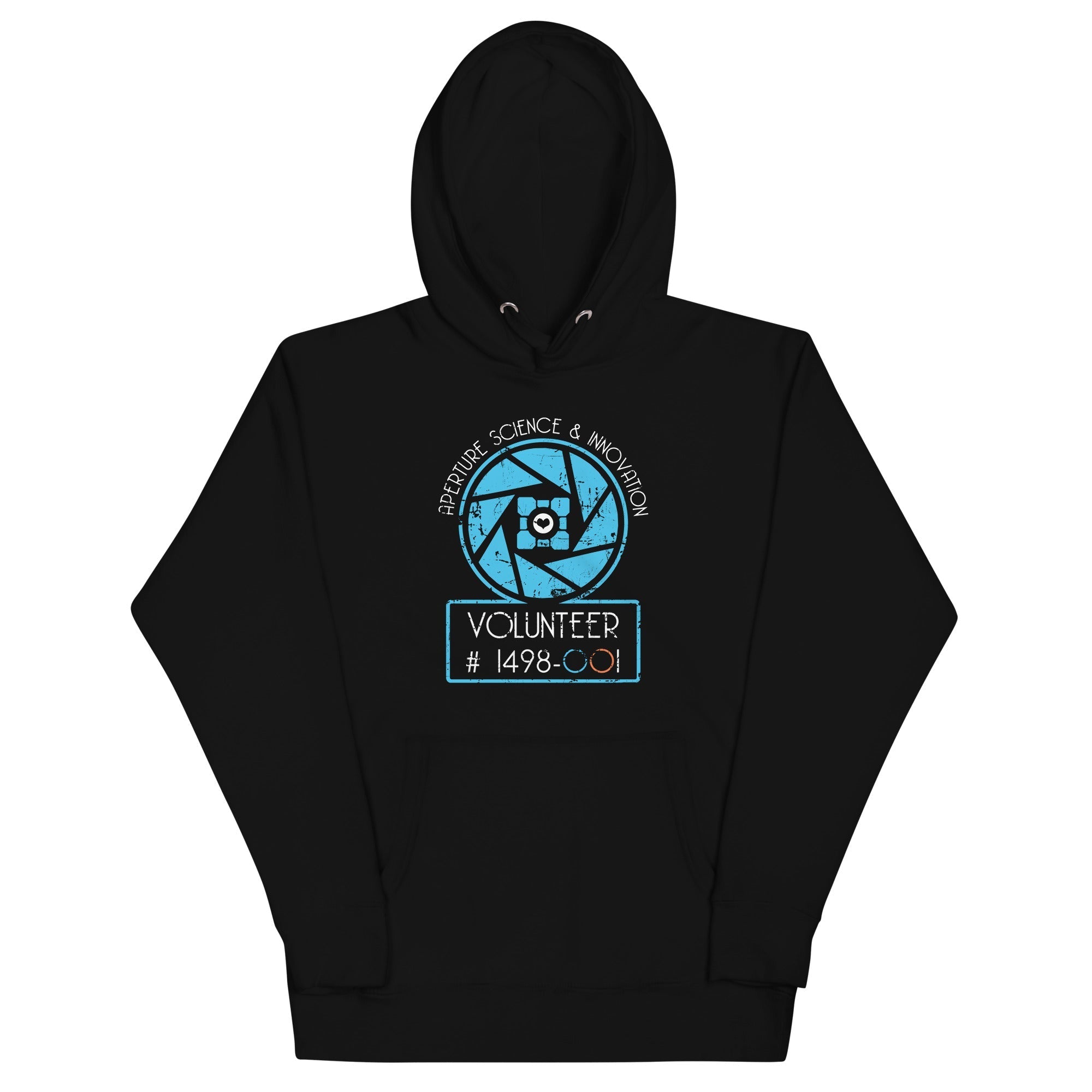 Aperture Science Volunteer - Adult & Kids T-Shirts, Sweatshirts & Hoodies apparel design preview 1