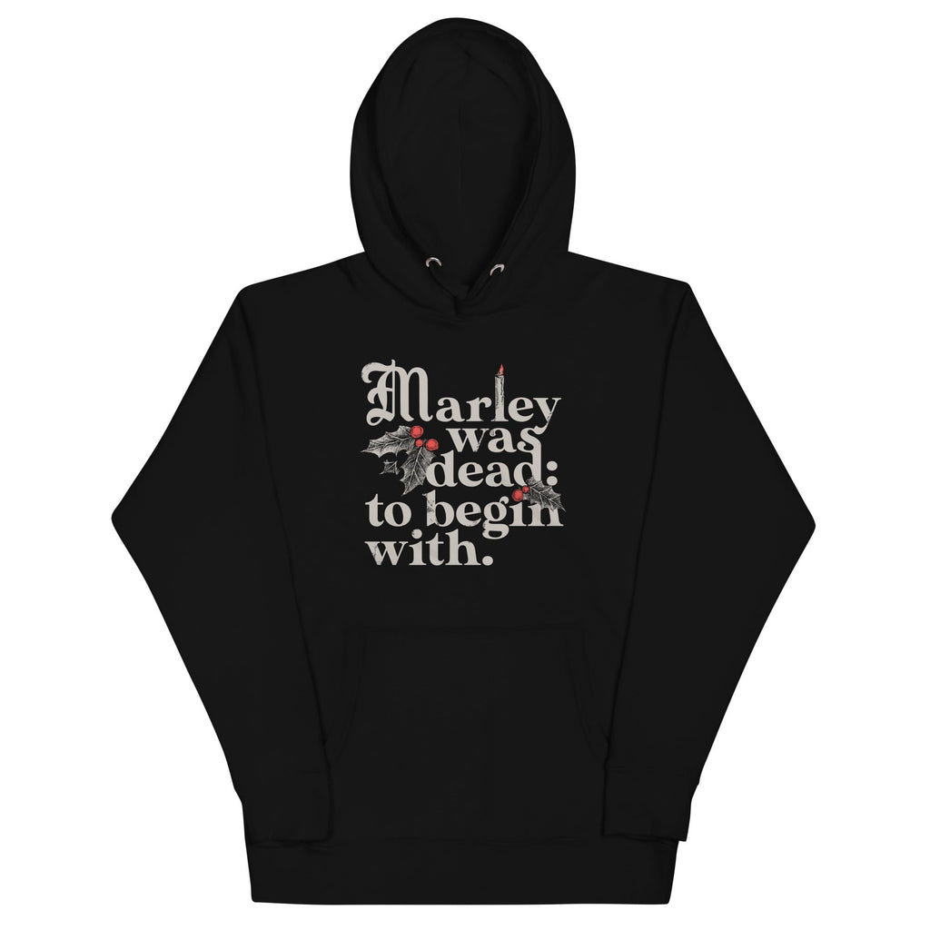 Marley Was Dead: To Begin With - Adult & Kids T-Shirts, Sweatshirts & Hoodies apparel design preview 1