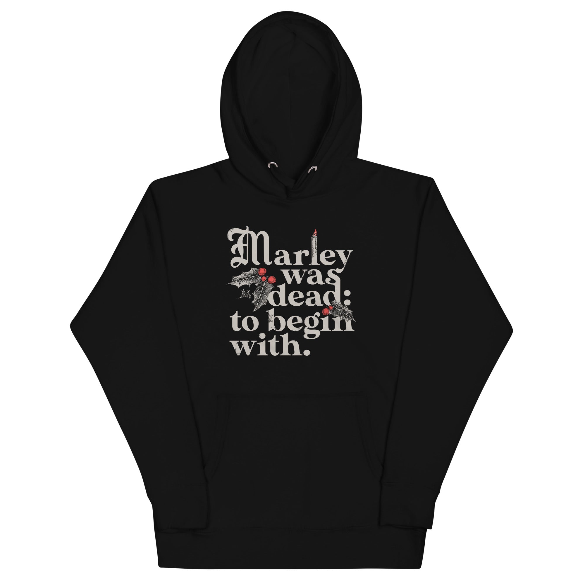 Marley Was Dead: To Begin With - Adult & Kids T-Shirts, Sweatshirts & Hoodies apparel design preview 1