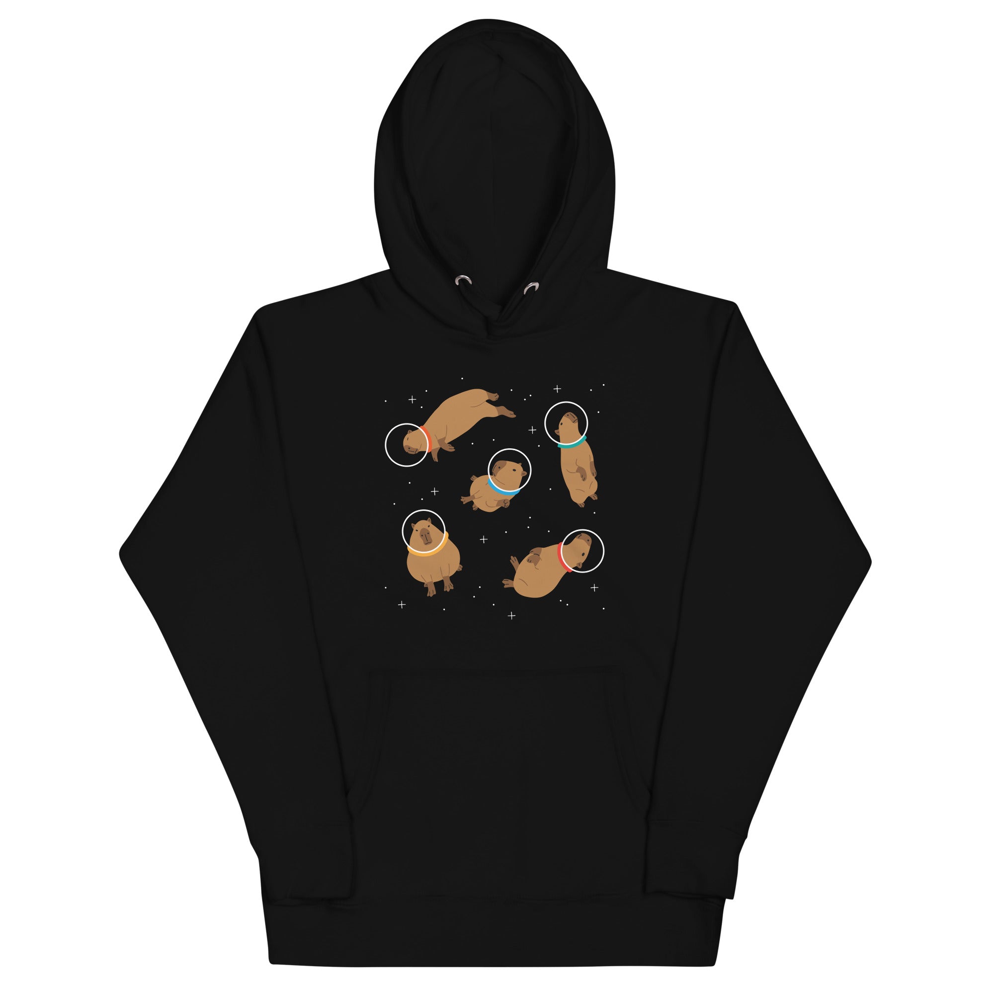 Capybaras In Space - Adult & Kids T-Shirts, Sweatshirts & Hoodies apparel design preview 1