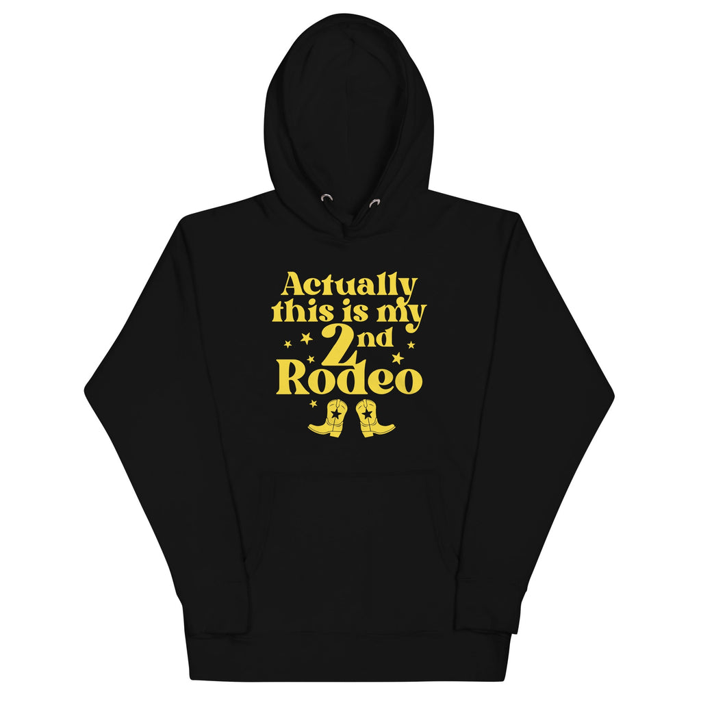 Actually This Is My 2nd Rodeo - Adult & Kids T-Shirts, Sweatshirts & Hoodies apparel design preview 1