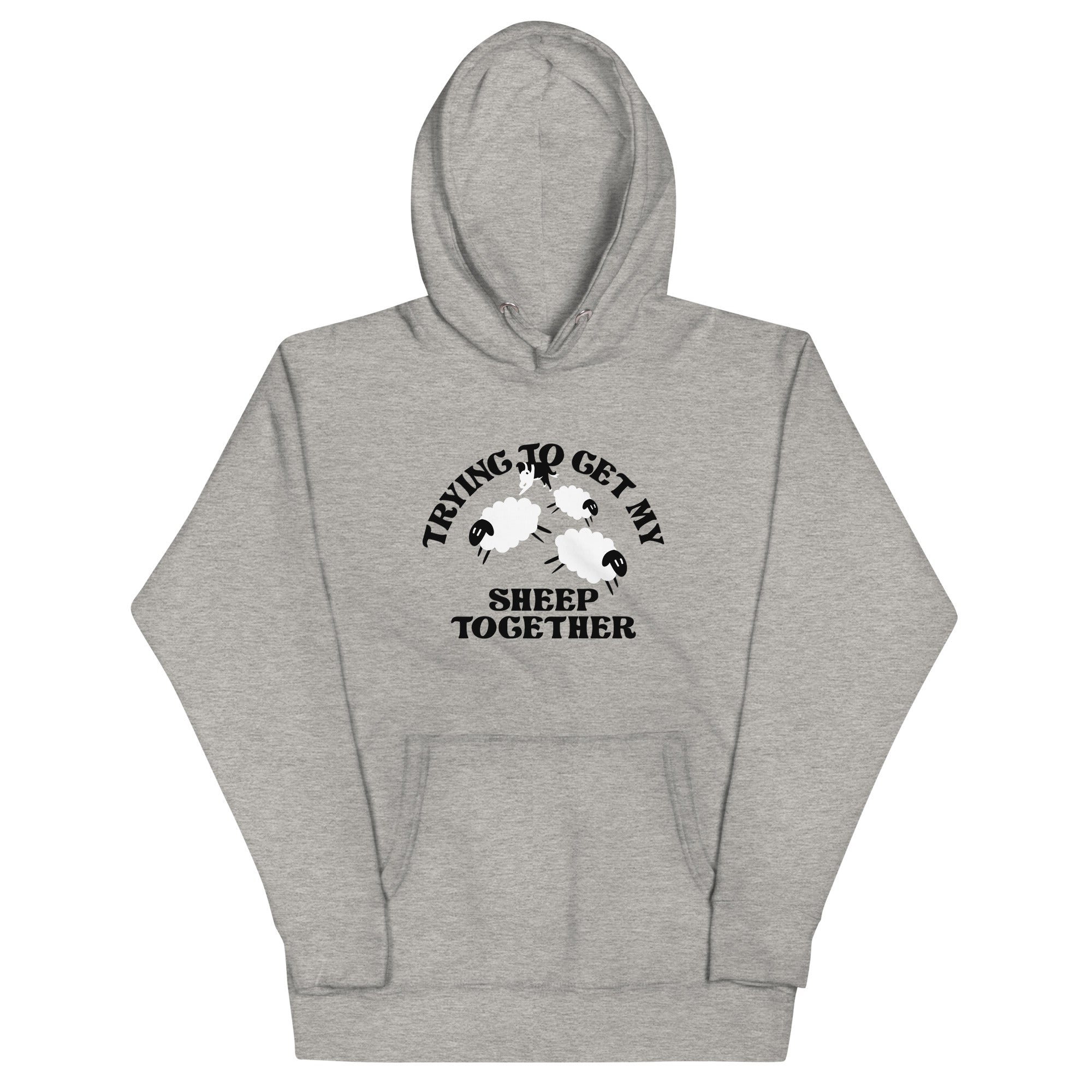 Trying To Get My Sheep Together - Adult & Kids T-Shirts, Sweatshirts & Hoodies apparel design preview 1