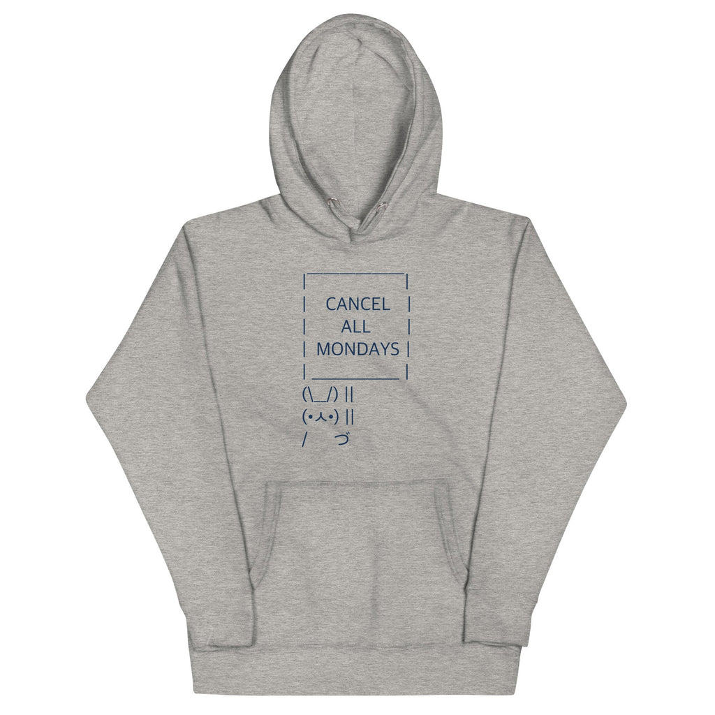 Cancel All Mondays Bunny - Adult & Kids T-Shirts, Sweatshirts & Hoodies apparel design preview 1