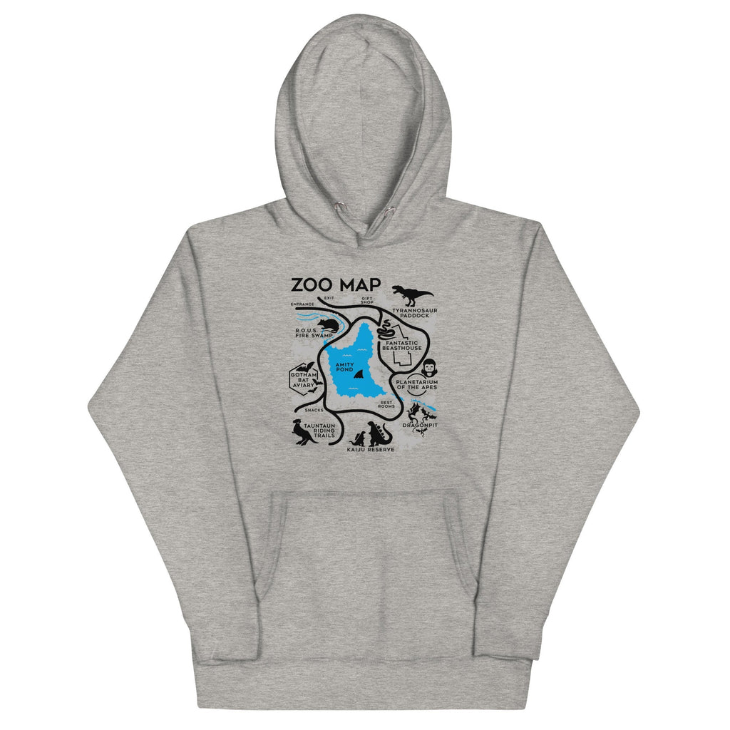 Zoo Map - Adult & Kids T-Shirts, Sweatshirts & Hoodies apparel design preview 1