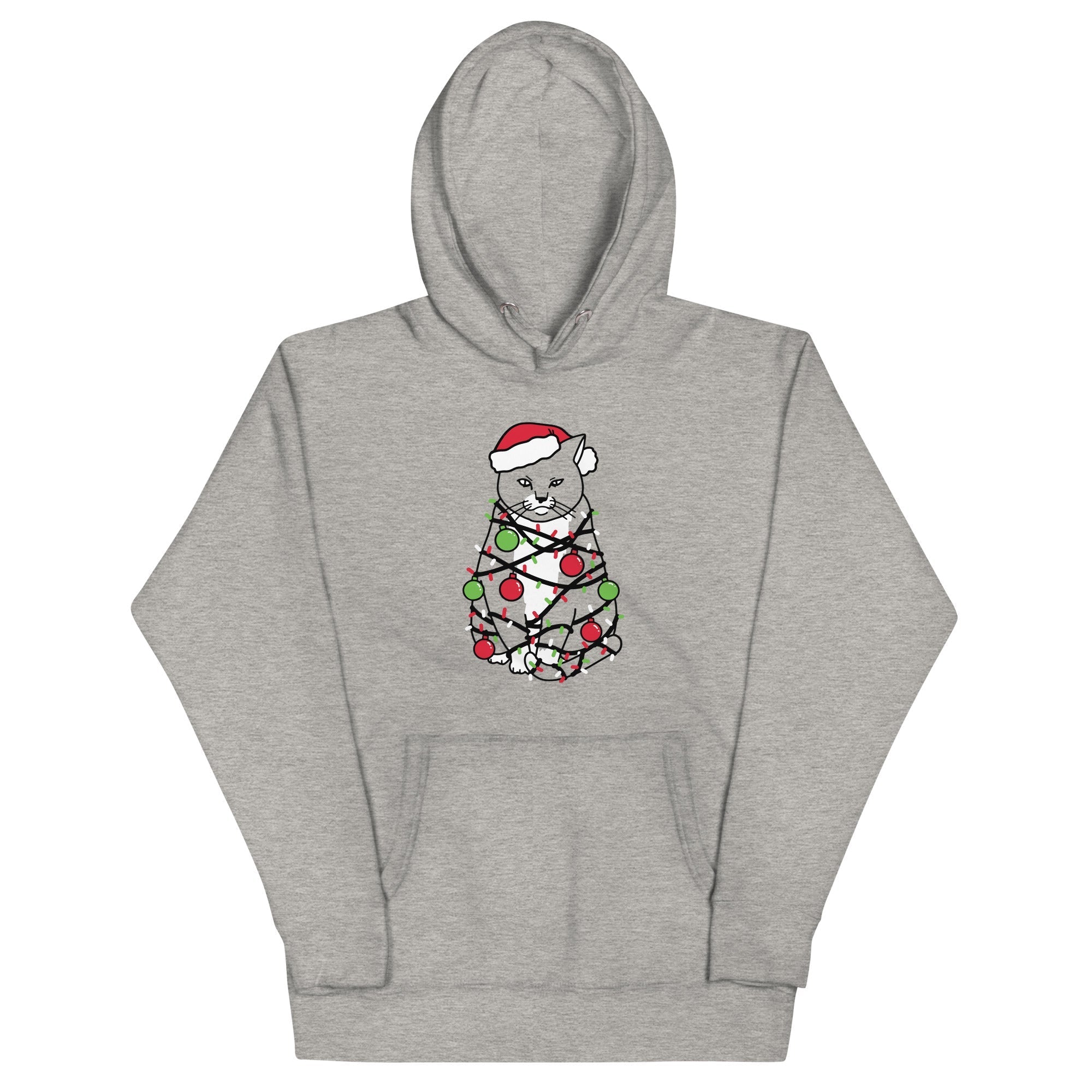 Meowy Christmas - Adult & Kids T-Shirts, Sweatshirts & Hoodies apparel design preview 1