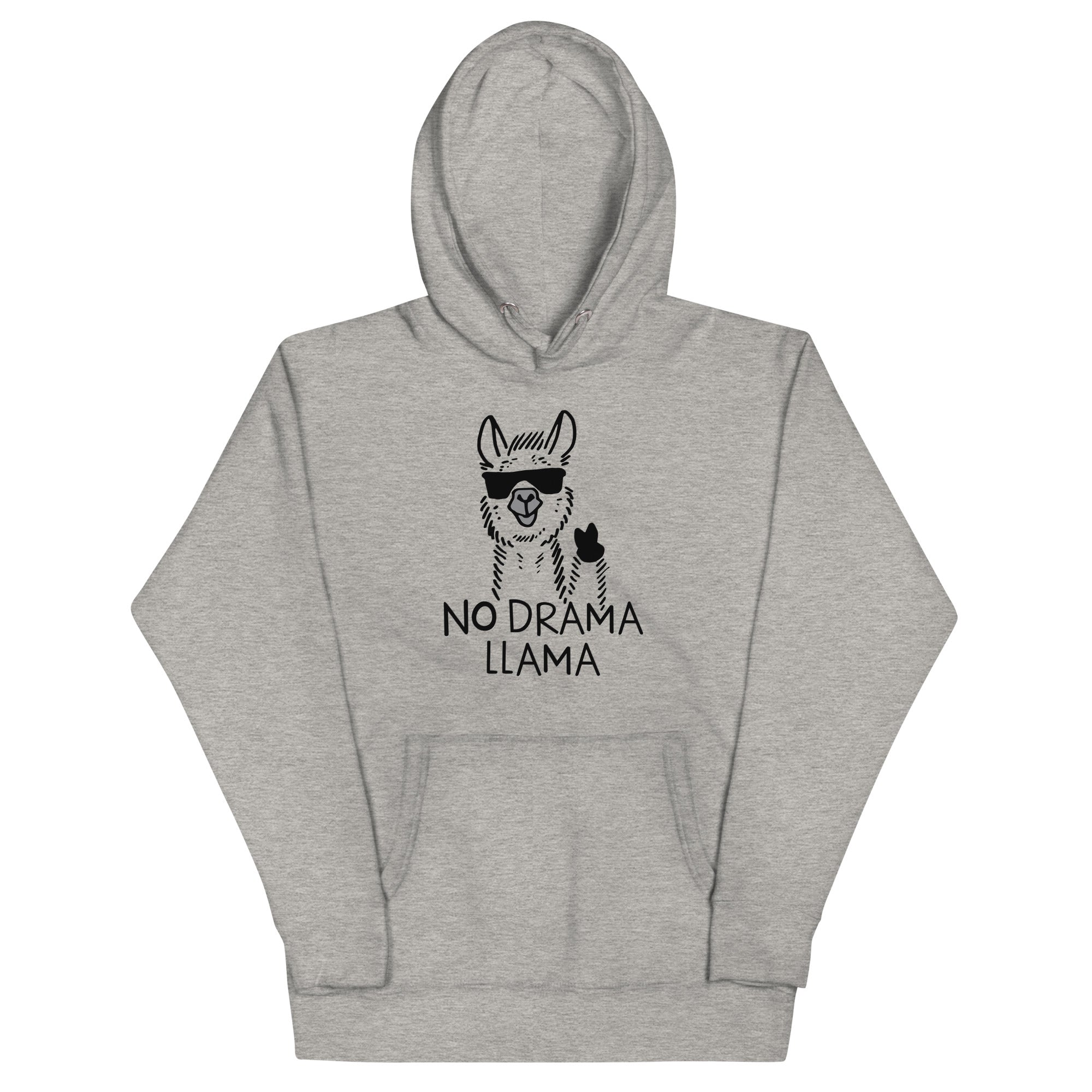 No Drama Llama - Adult & Kids T-Shirts, Sweatshirts & Hoodies apparel design preview 1