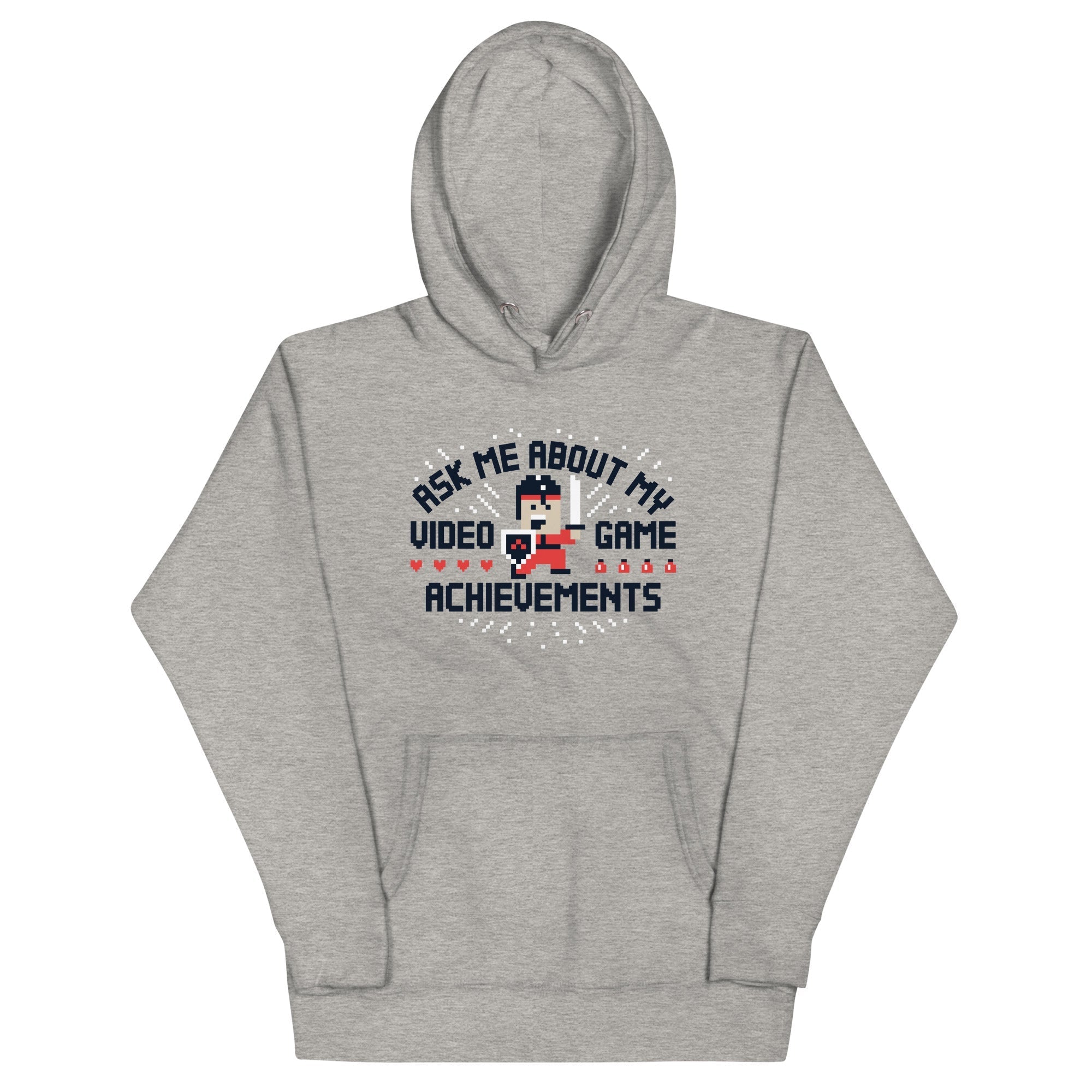 Ask Me About My Video Game Achievements - Adult & Kids T-Shirts, Sweatshirts & Hoodies apparel design preview 1