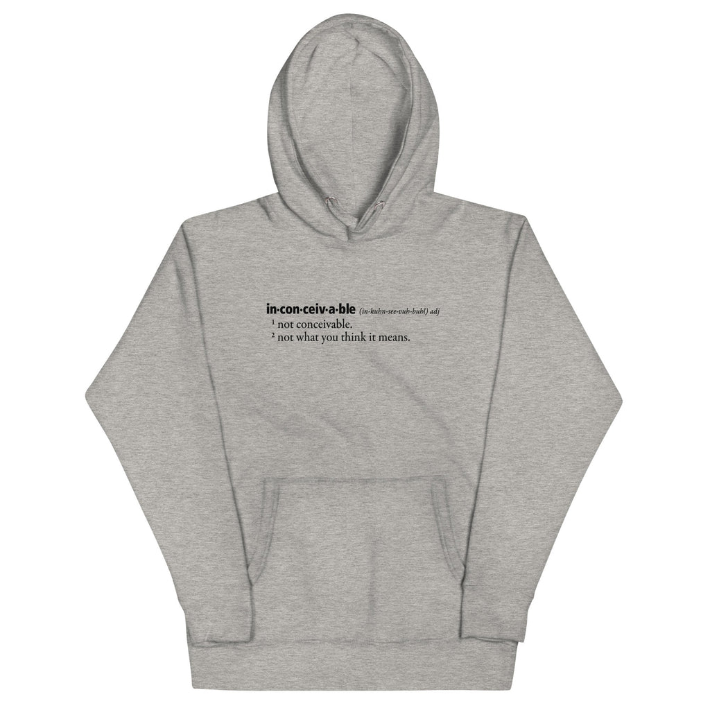 Inconceivable Definition - Adult & Kids T-Shirts, Sweatshirts & Hoodies apparel design preview 1