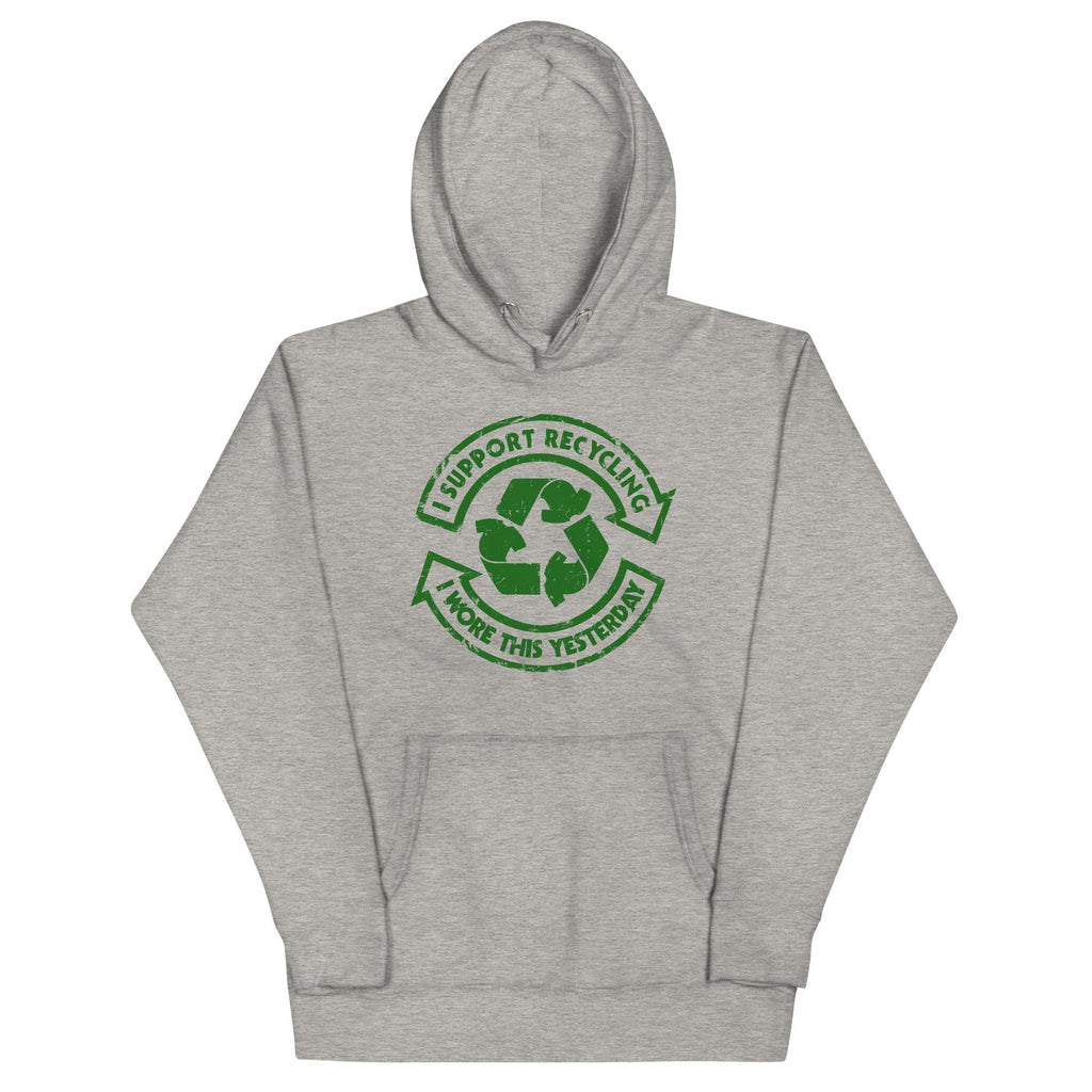 I Support Recycling - Adult & Kids T-Shirts, Sweatshirts & Hoodies apparel design preview 1