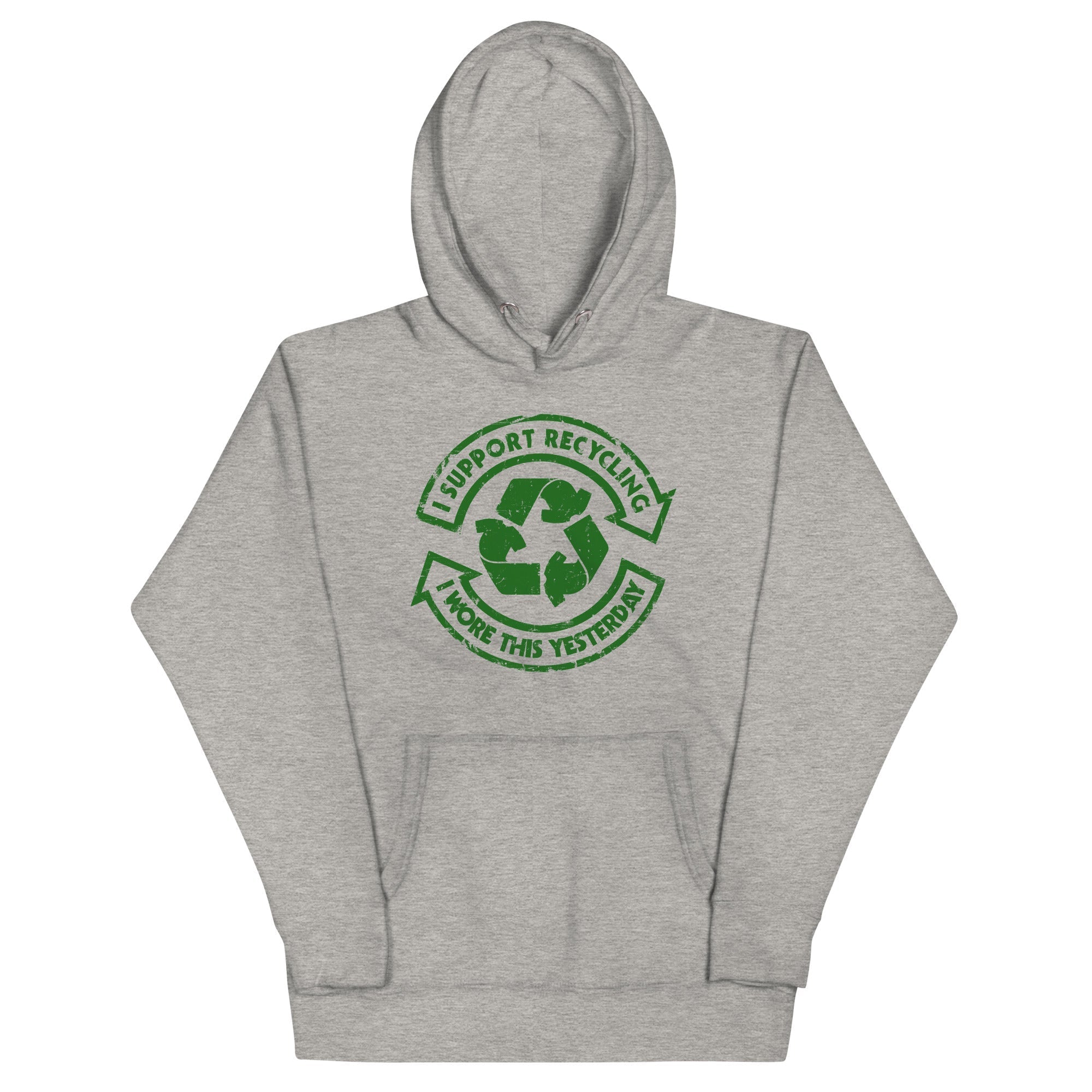 I Support Recycling - Adult & Kids T-Shirts, Sweatshirts & Hoodies apparel design preview 1