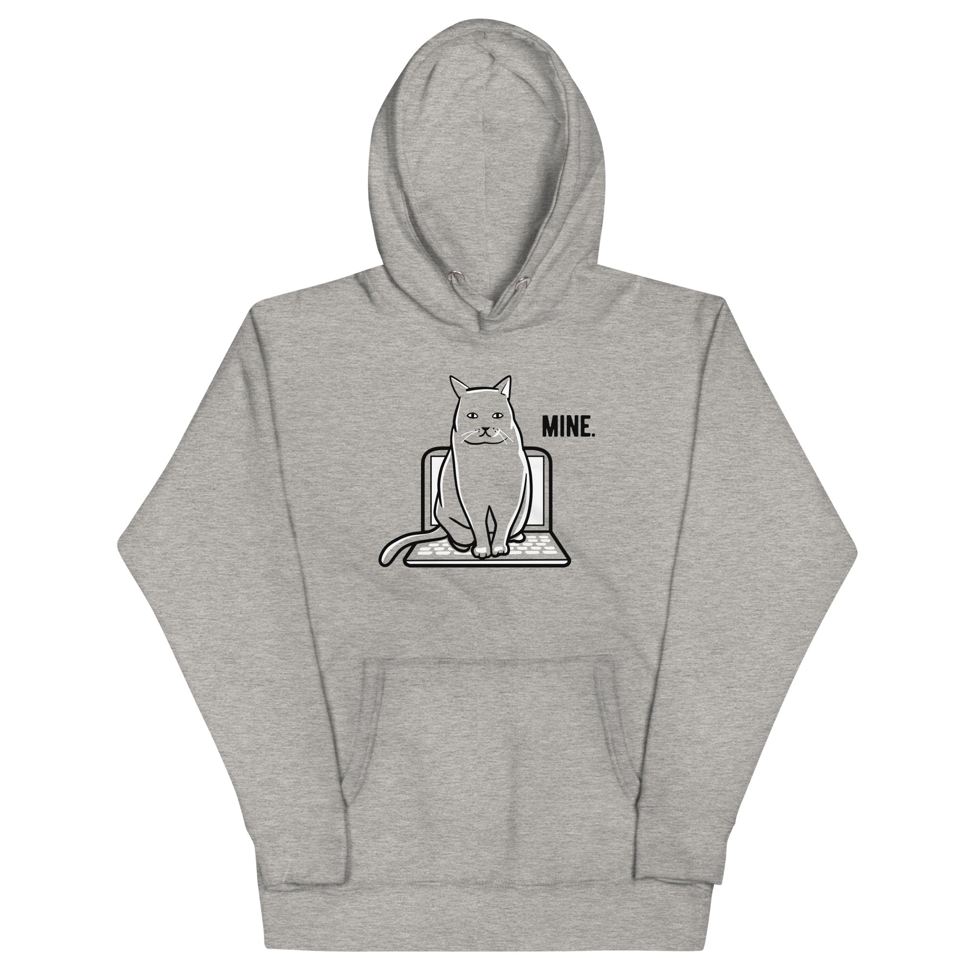 Mine Computer Cat - Adult & Kids T-Shirts, Sweatshirts & Hoodies apparel design preview 1