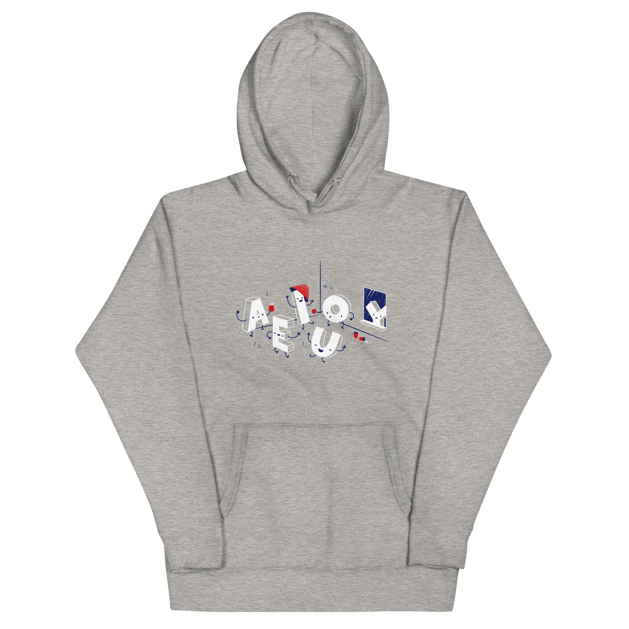 Vowel Party Time - Adult & Kids T-Shirts, Sweatshirts & Hoodies apparel design preview 1