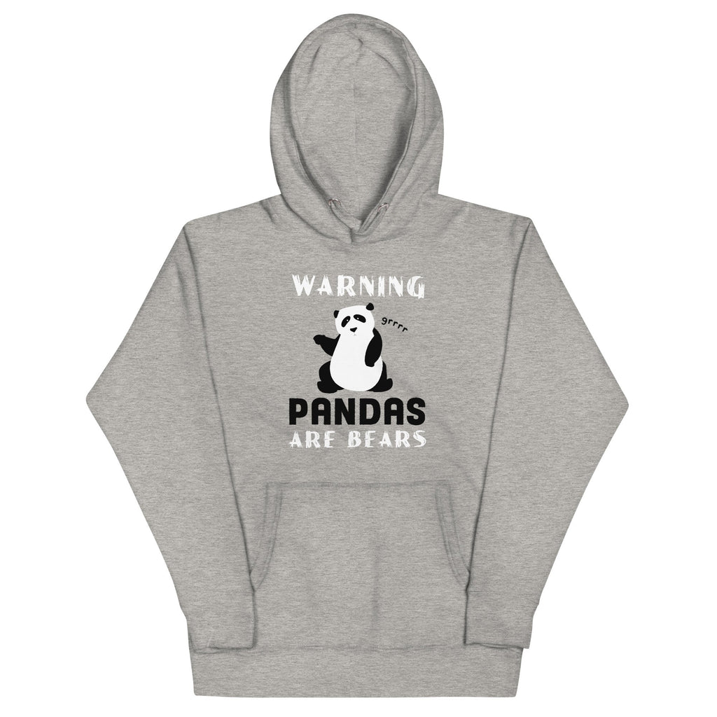 Warning, Pandas Are Bears - Adult & Kids T-Shirts, Sweatshirts & Hoodies apparel design preview 1
