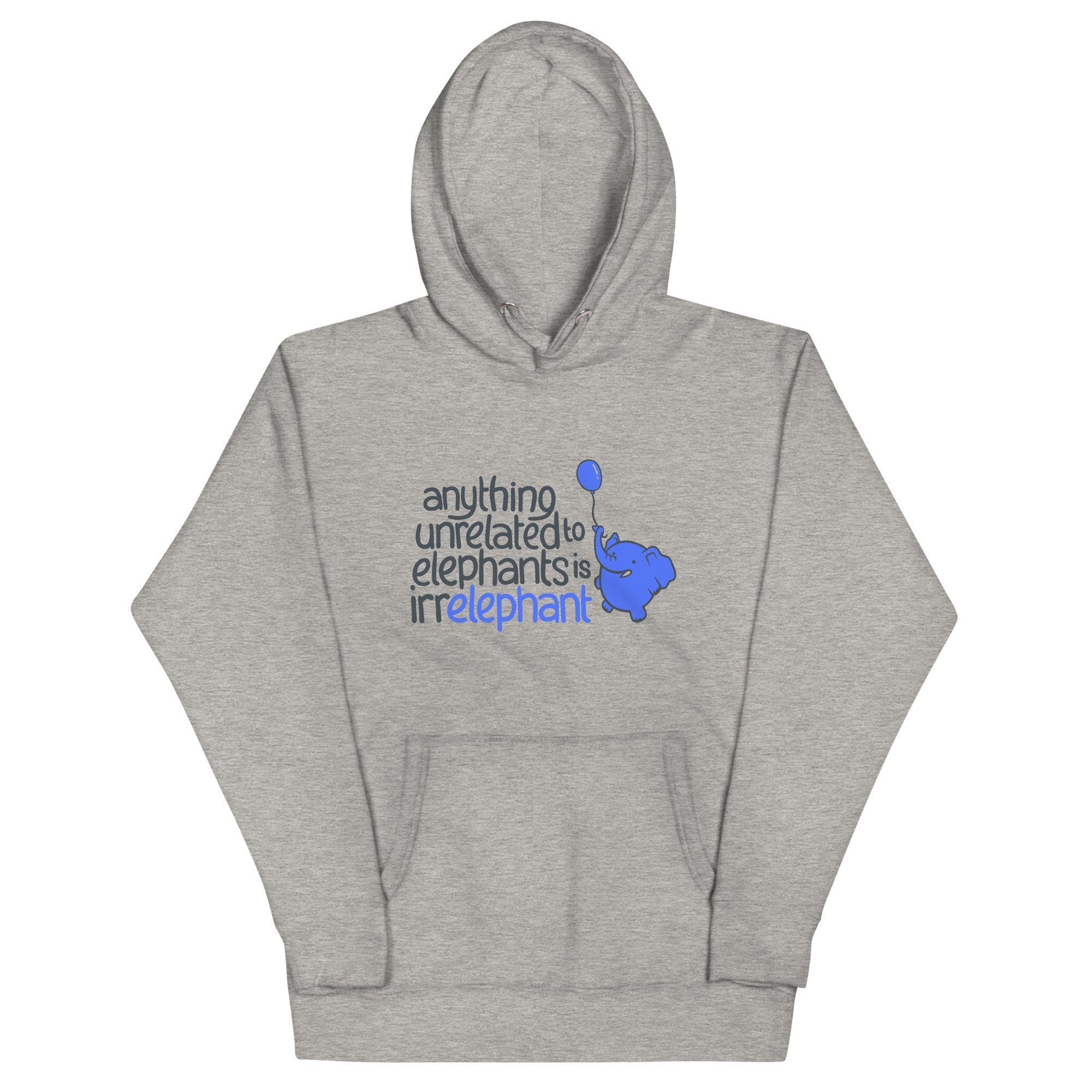 Anything Unrelated Elephants - Adult & Kids T-Shirts, Sweatshirts & Hoodies apparel design preview 1