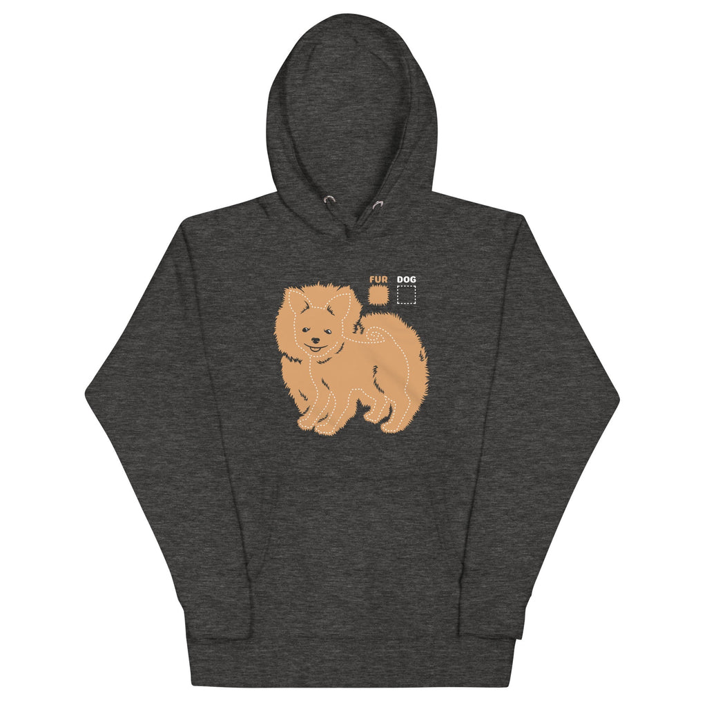 Dog vs Fur Pomeranian - Adult & Kids T-Shirts, Sweatshirts & Hoodies apparel design preview 1