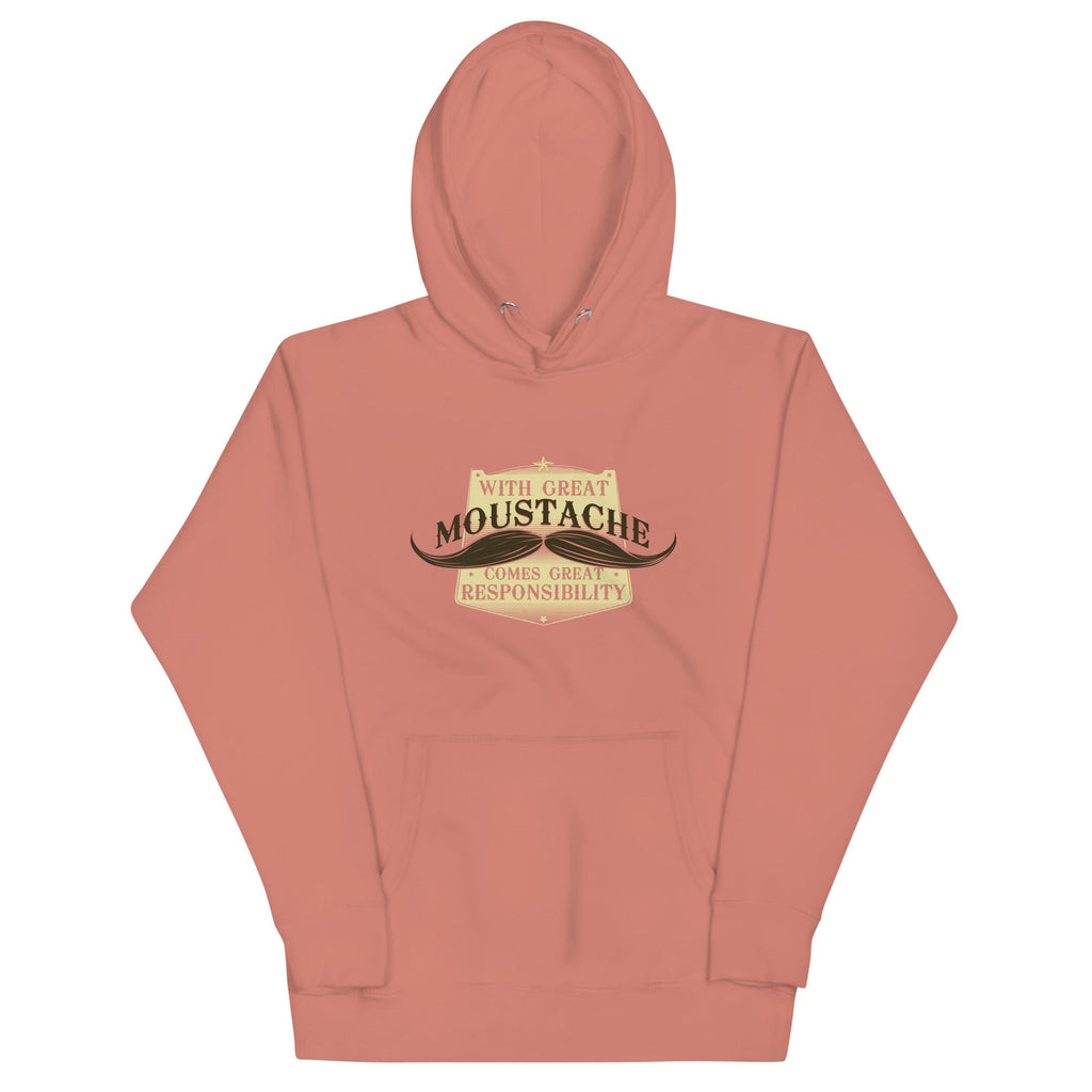 With Great Moustache - Adult & Kids T-Shirts, Sweatshirts & Hoodies apparel design preview 1