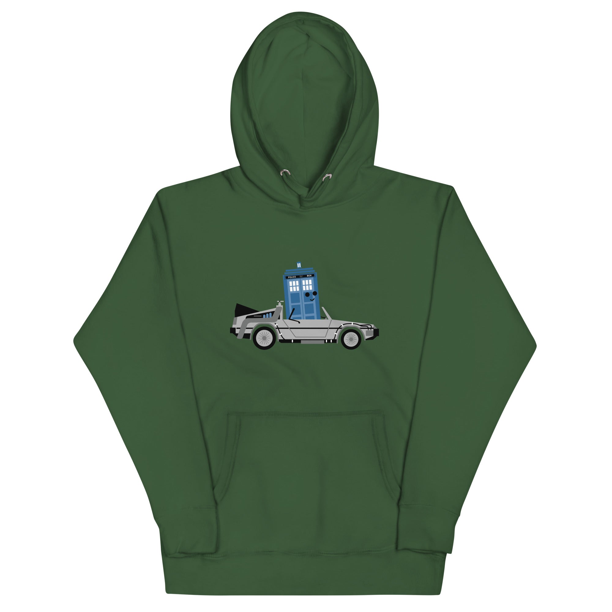 Time Machine x Two - Adult & Kids T-Shirts, Sweatshirts & Hoodies apparel design preview 1