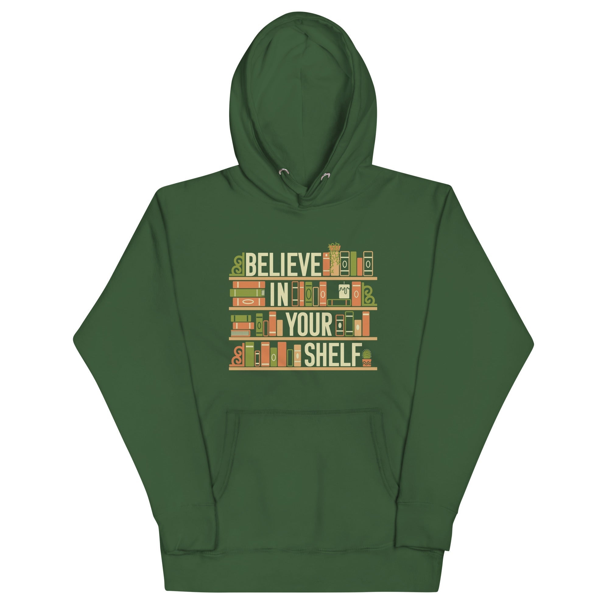 Believe In Your Shelf - Adult & Kids T-Shirts, Sweatshirts & Hoodies apparel design preview 1