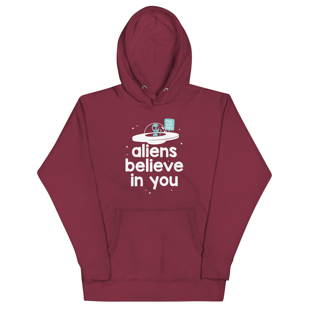 Aliens Believe In You - Adult & Kids T-Shirts, Sweatshirts & Hoodies apparel design preview 1