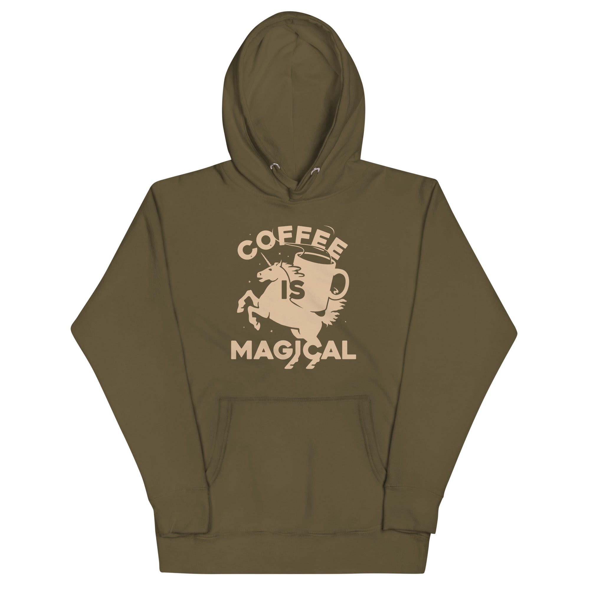 Coffee Is Magical - Adult & Kids T-Shirts, Sweatshirts & Hoodies apparel design preview 1