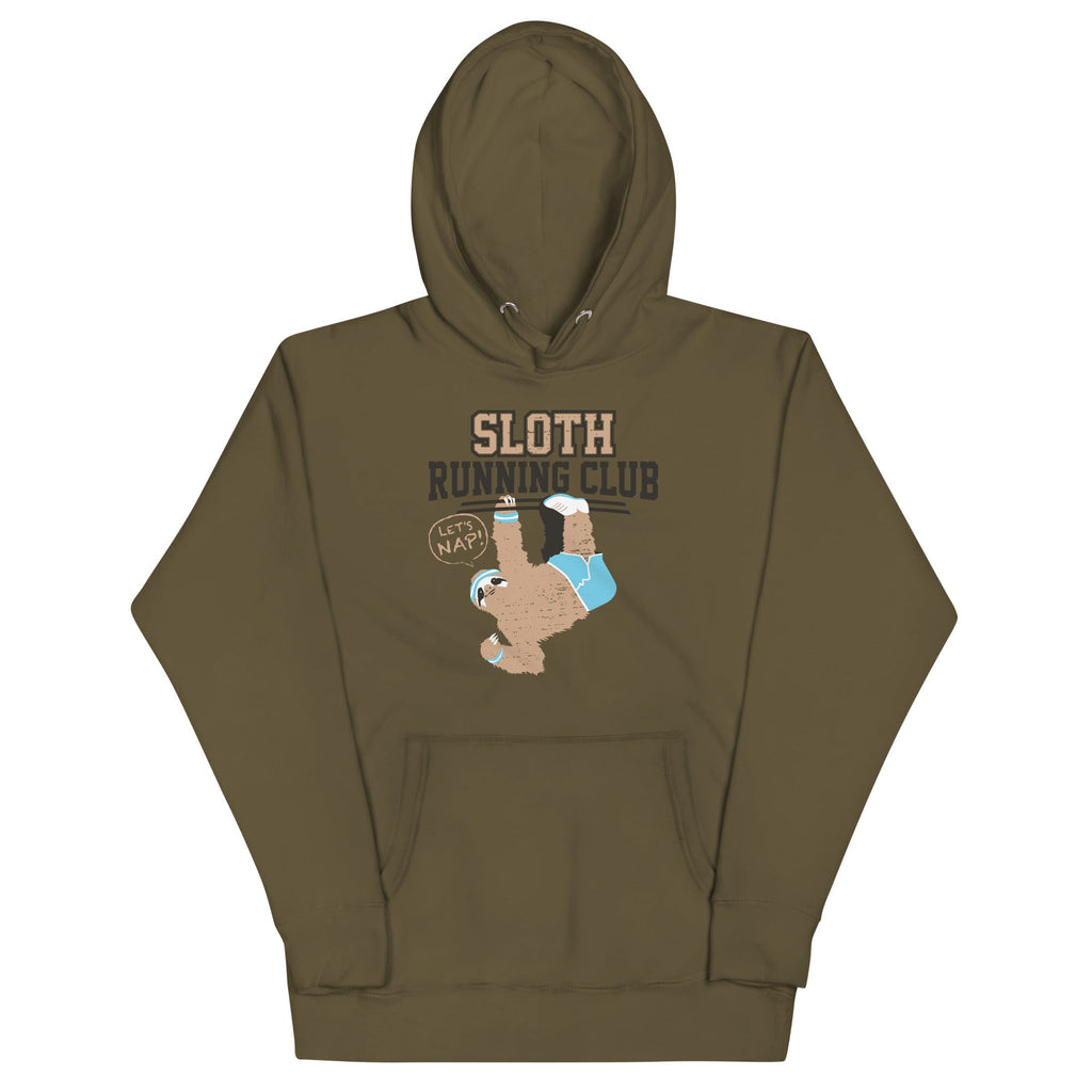 Sloth Running Club - Adult & Kids T-Shirts, Sweatshirts & Hoodies apparel design preview 1